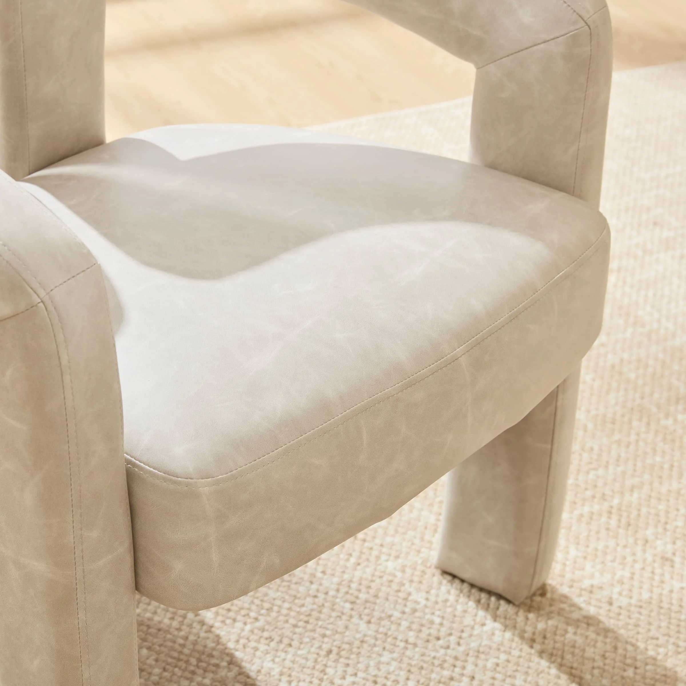 Modern Barrel Dining Chair 1 PCS - 10068DC - Image 6