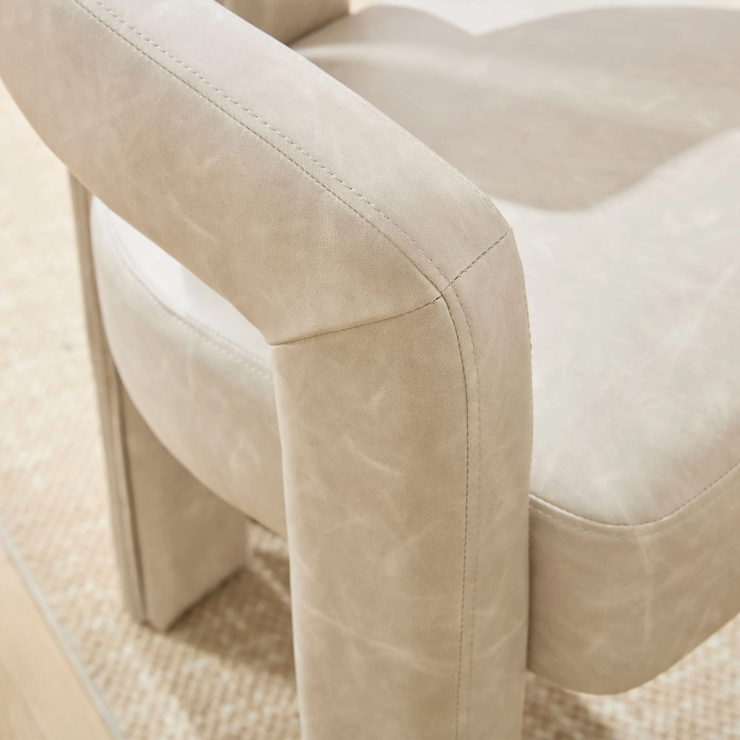 Modern Barrel Dining Chair 1 PCS - 10068DC - Image 9
