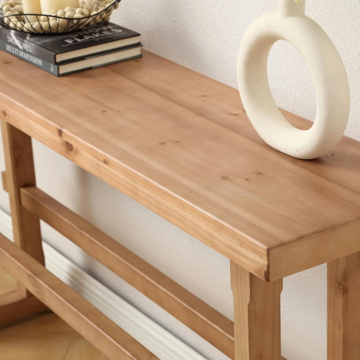 59" Farmhouse Narrow Entryway Table - 22646ET - Image 10