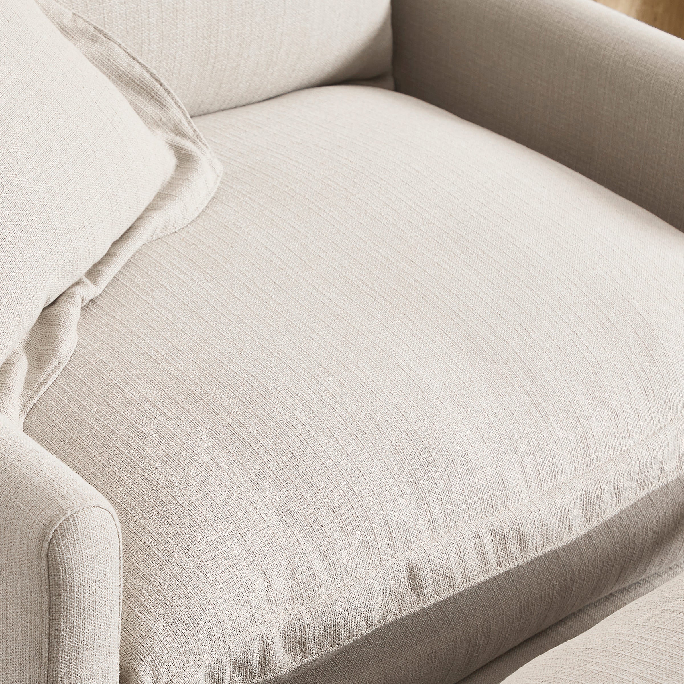 Single Sofa with Ottoman & Pillow - 1036SF - Image 12