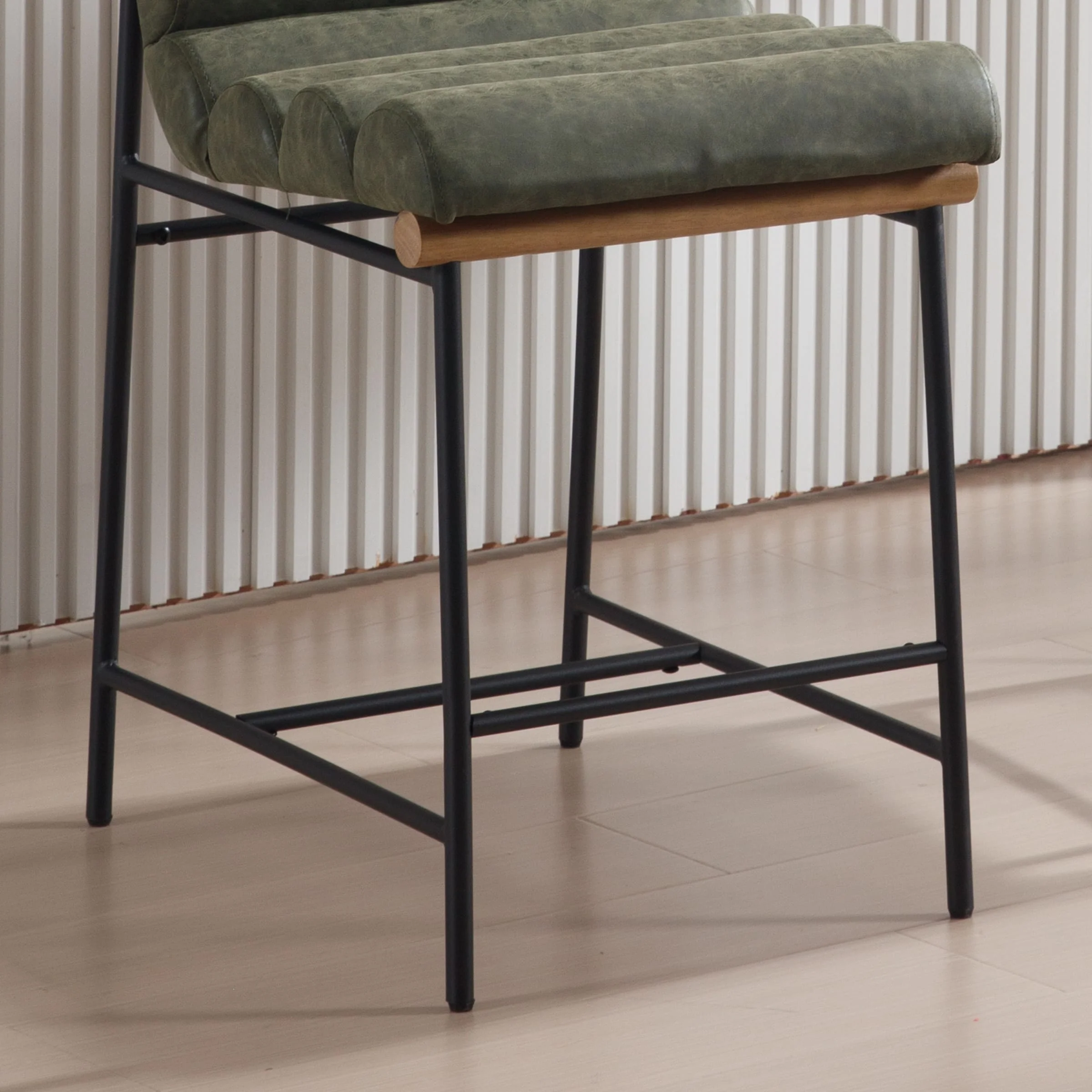 25”H Armless Upholstered Counter Stools Set of 2 - 5793CS - Image 8