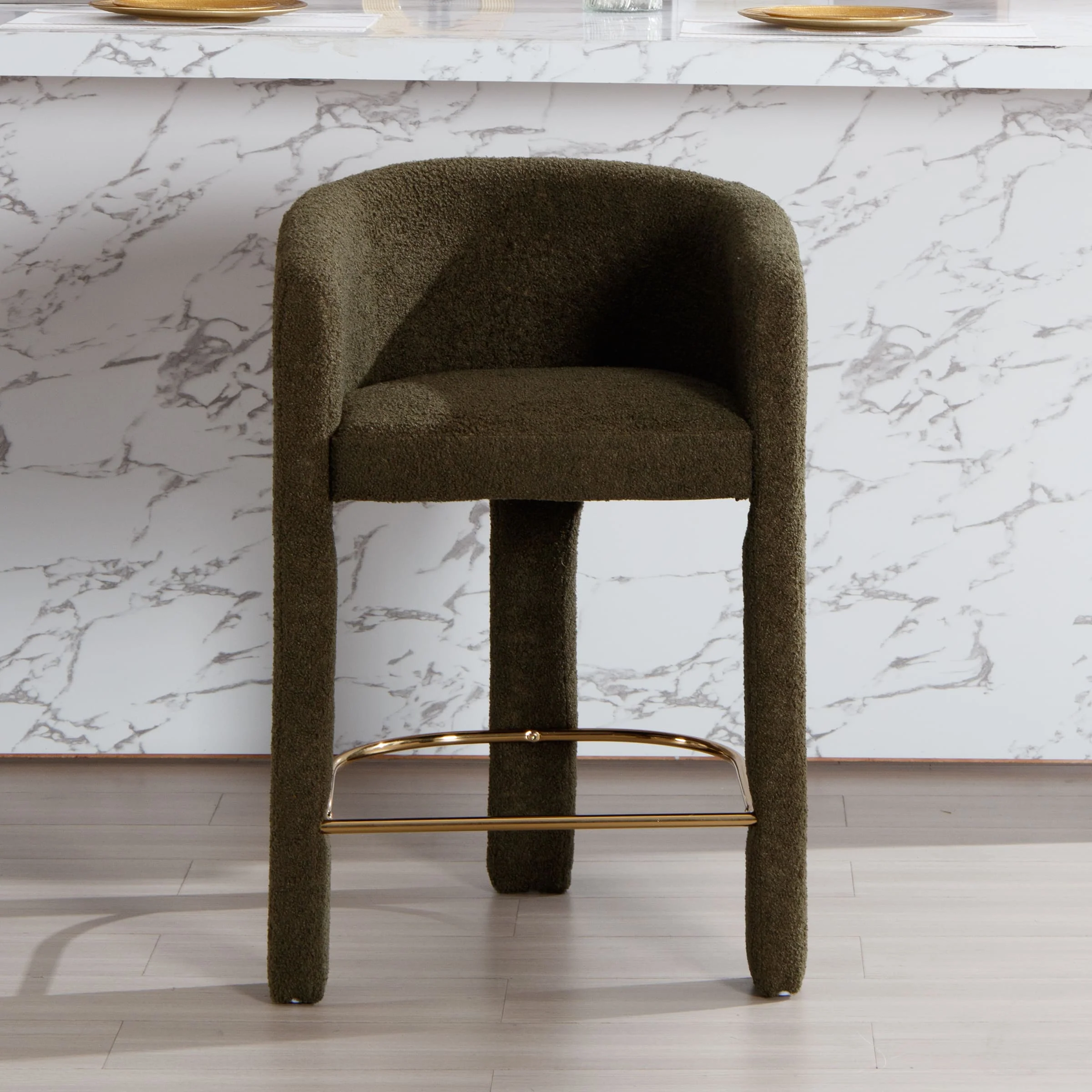 26"H Barrel Counter Stool 1 PCS - 55012CS - Image 11
