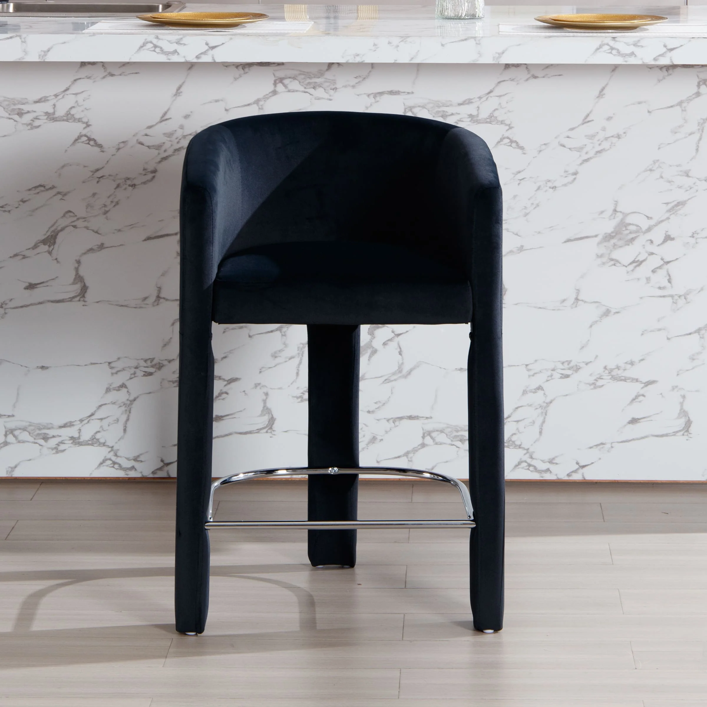 26"H Barrel Counter Stool 1 PCS - 55012CS - Image 19