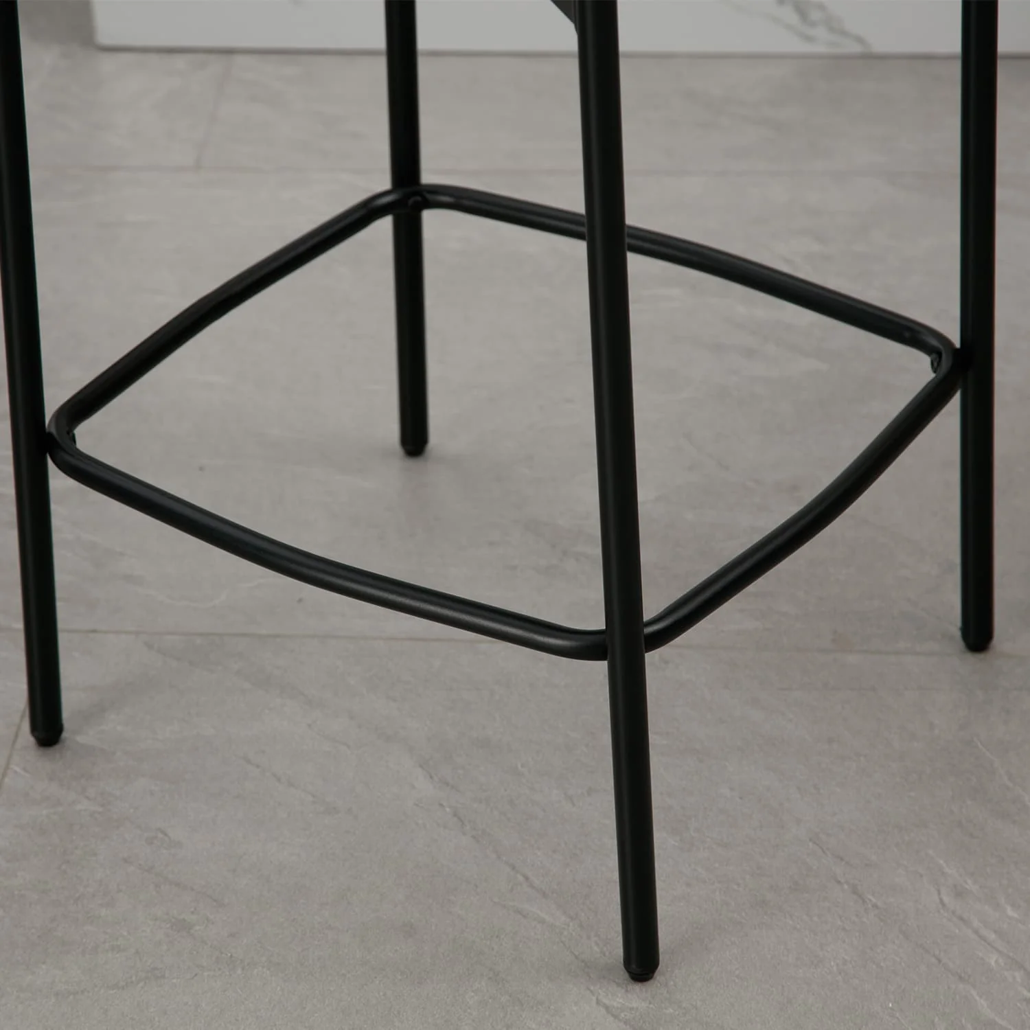 26"H White Boucle Bar Stools Set of 2 - 23727CS - Image 6