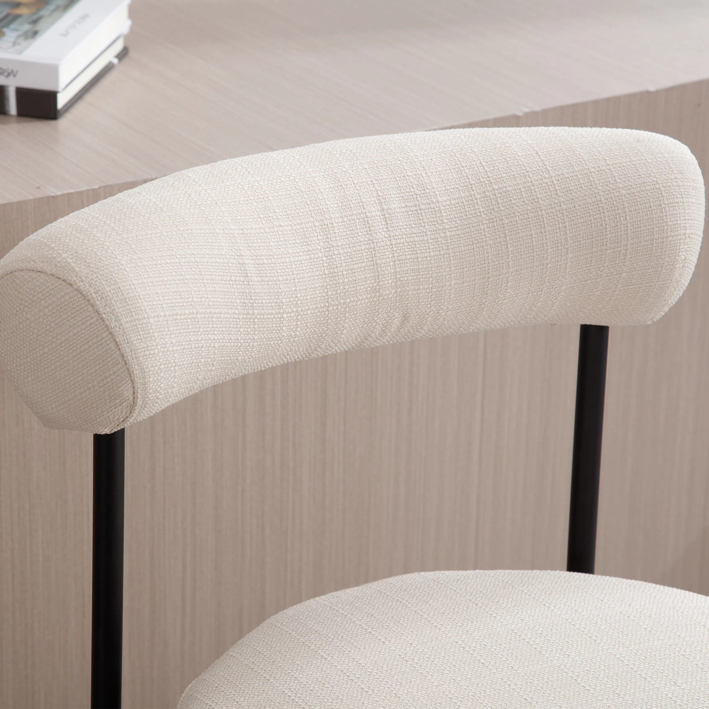 26"H Curved Open Back Counter Stools Set of 2 - 11002CS - Image 13