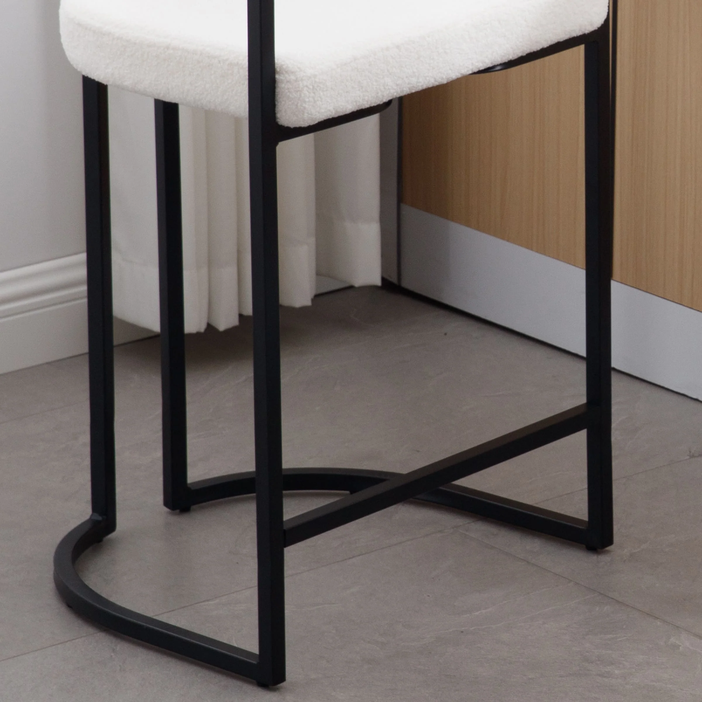 26"H & 30"H Industrial Counter & Bar Stools Set of 2 - X323 - Image 9