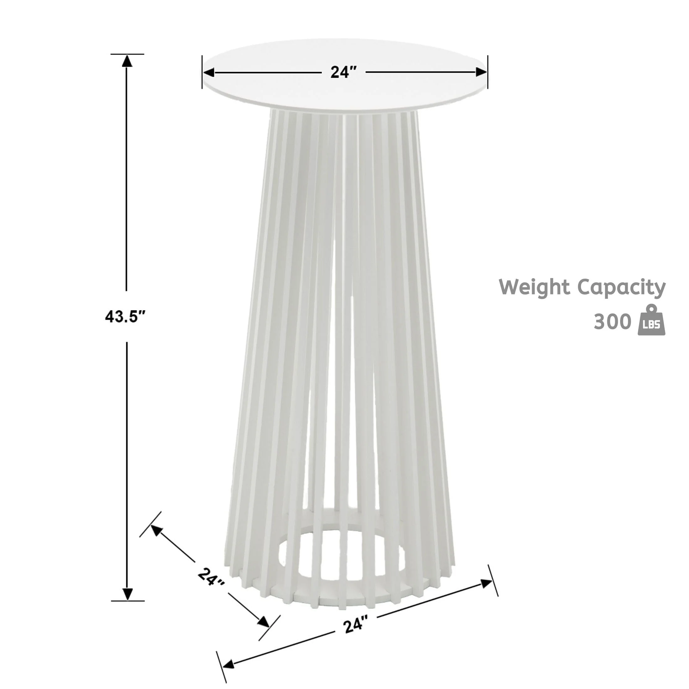 43.5" High Round Bar Table - 19010HB - Image 7