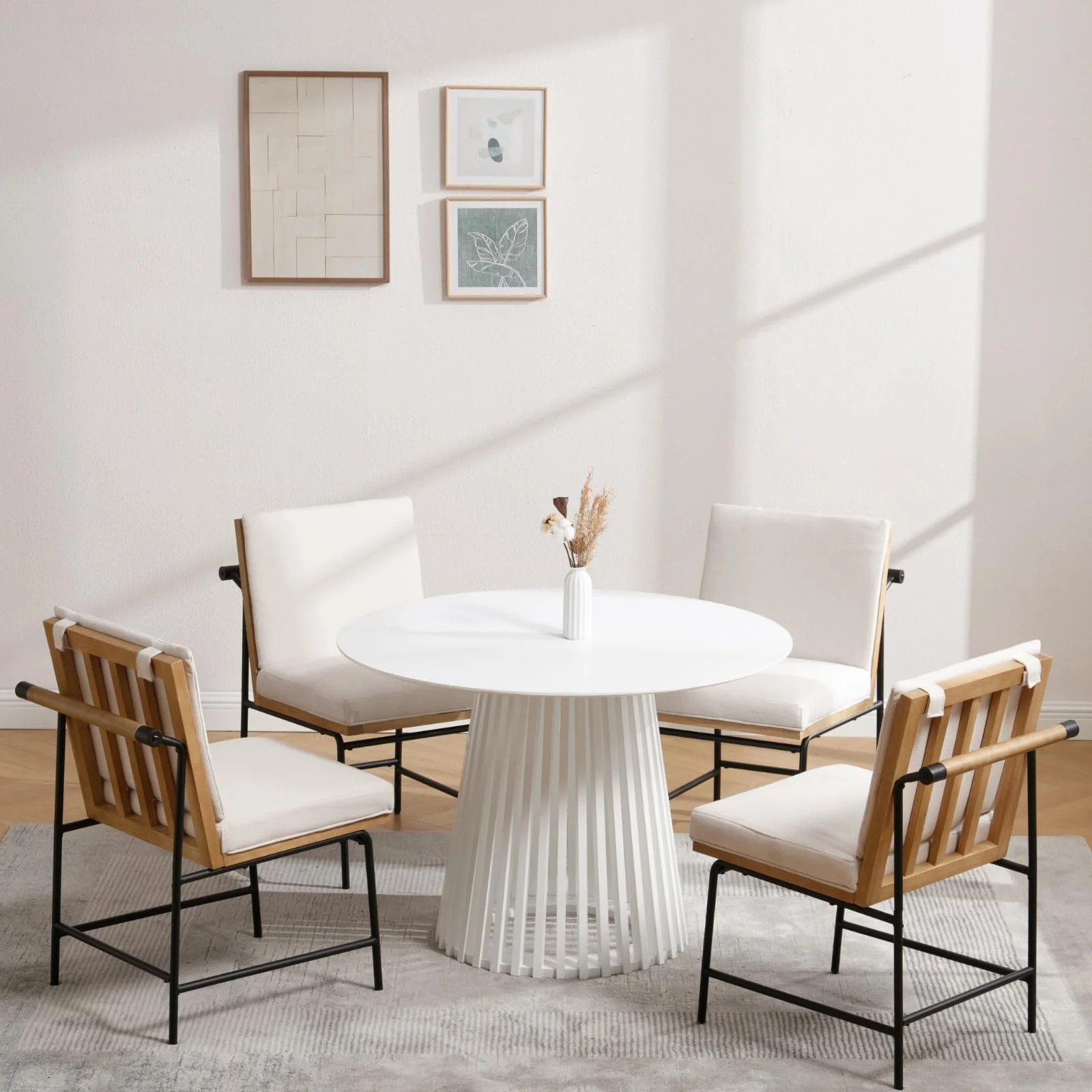 43 Inch Black Kitchen Table - 19008DT - Image 5