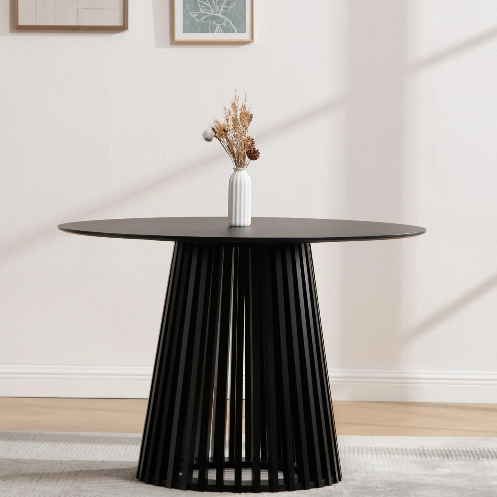 43 Inch Black Kitchen Table - 19008DT - Image 7