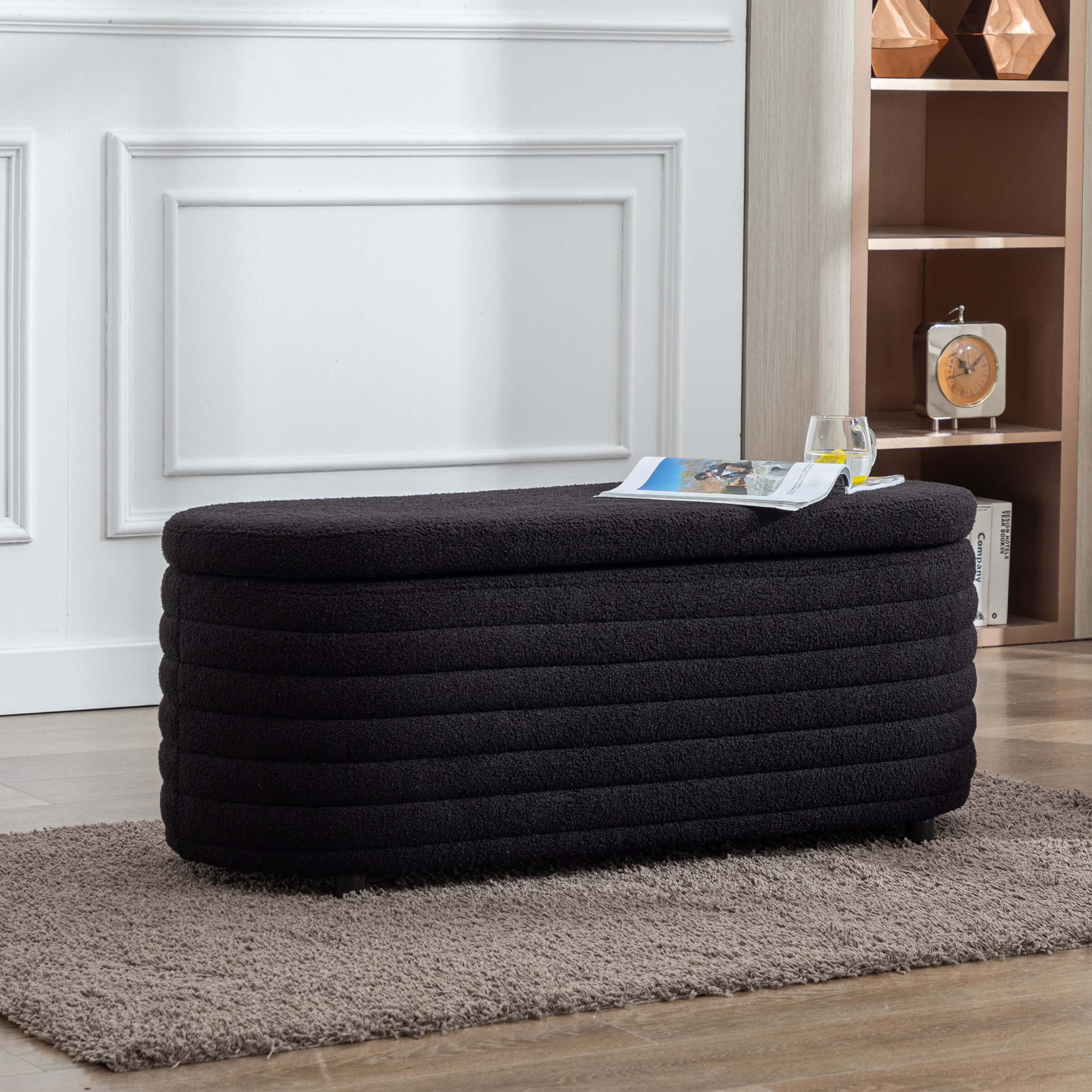 45" Comfy Upholstered Storage Bench - 2436BH - Image 10