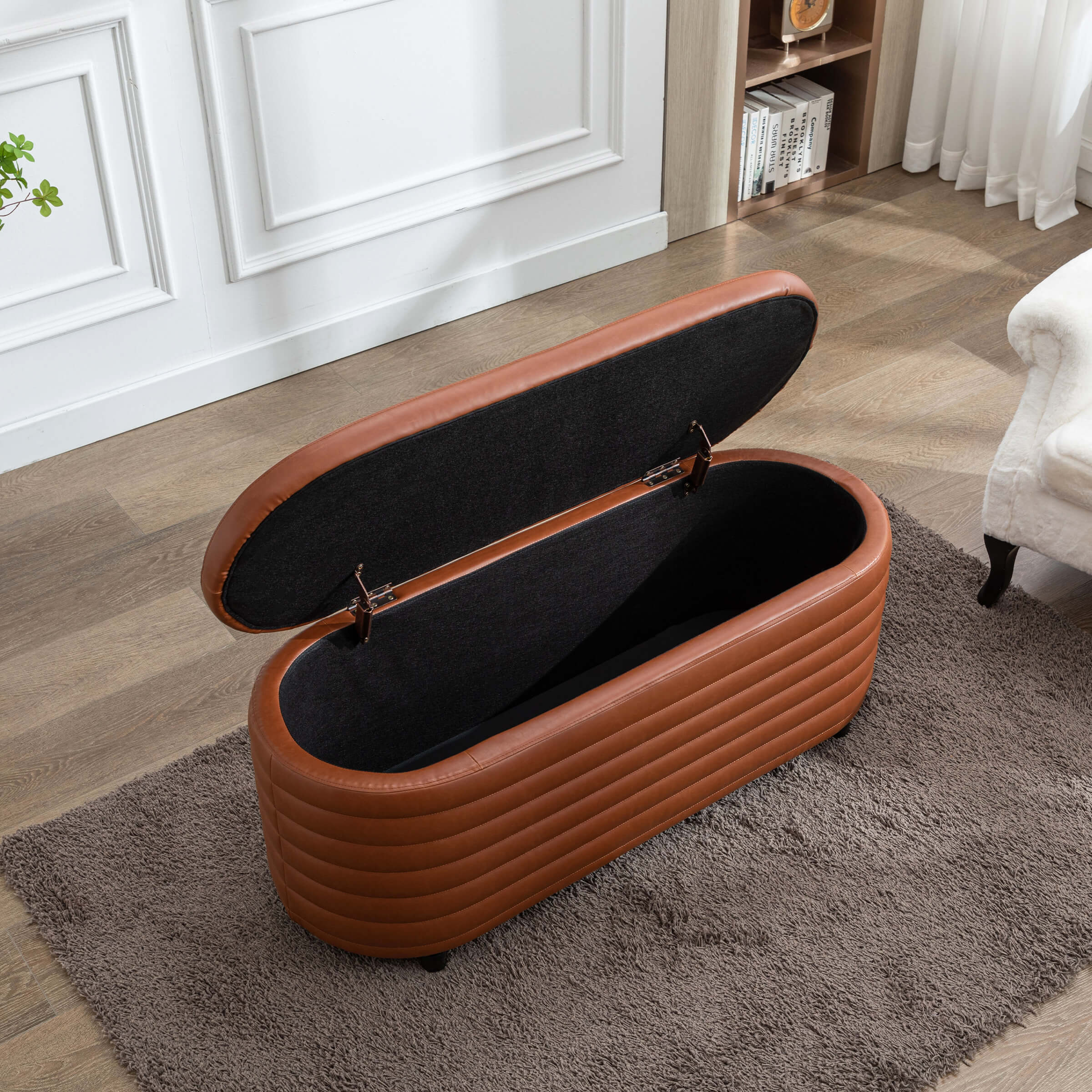 45" Comfy Upholstered Storage Bench - 2436BH - Image 20