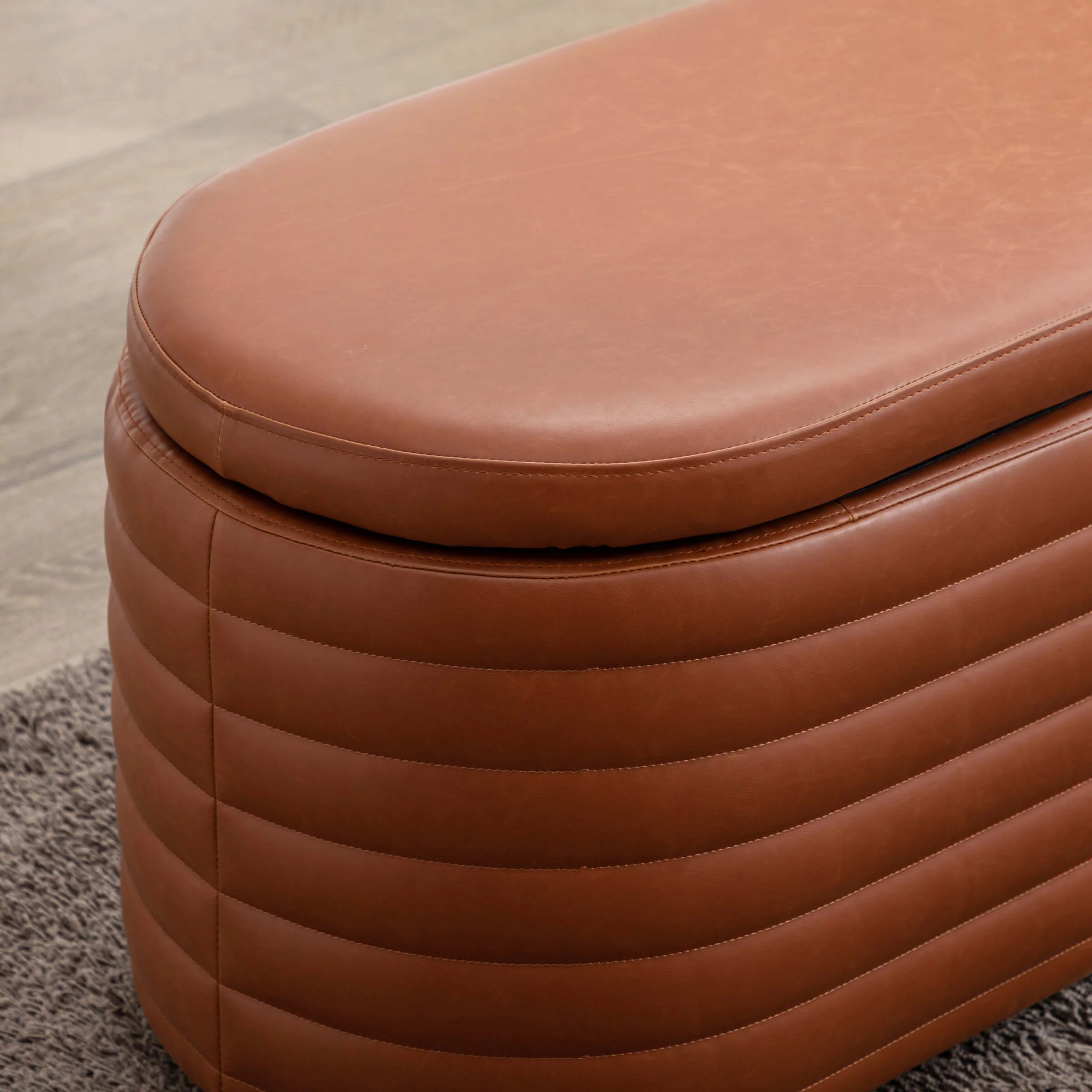 45" Comfy Upholstered Storage Bench - 2436BH - Image 22