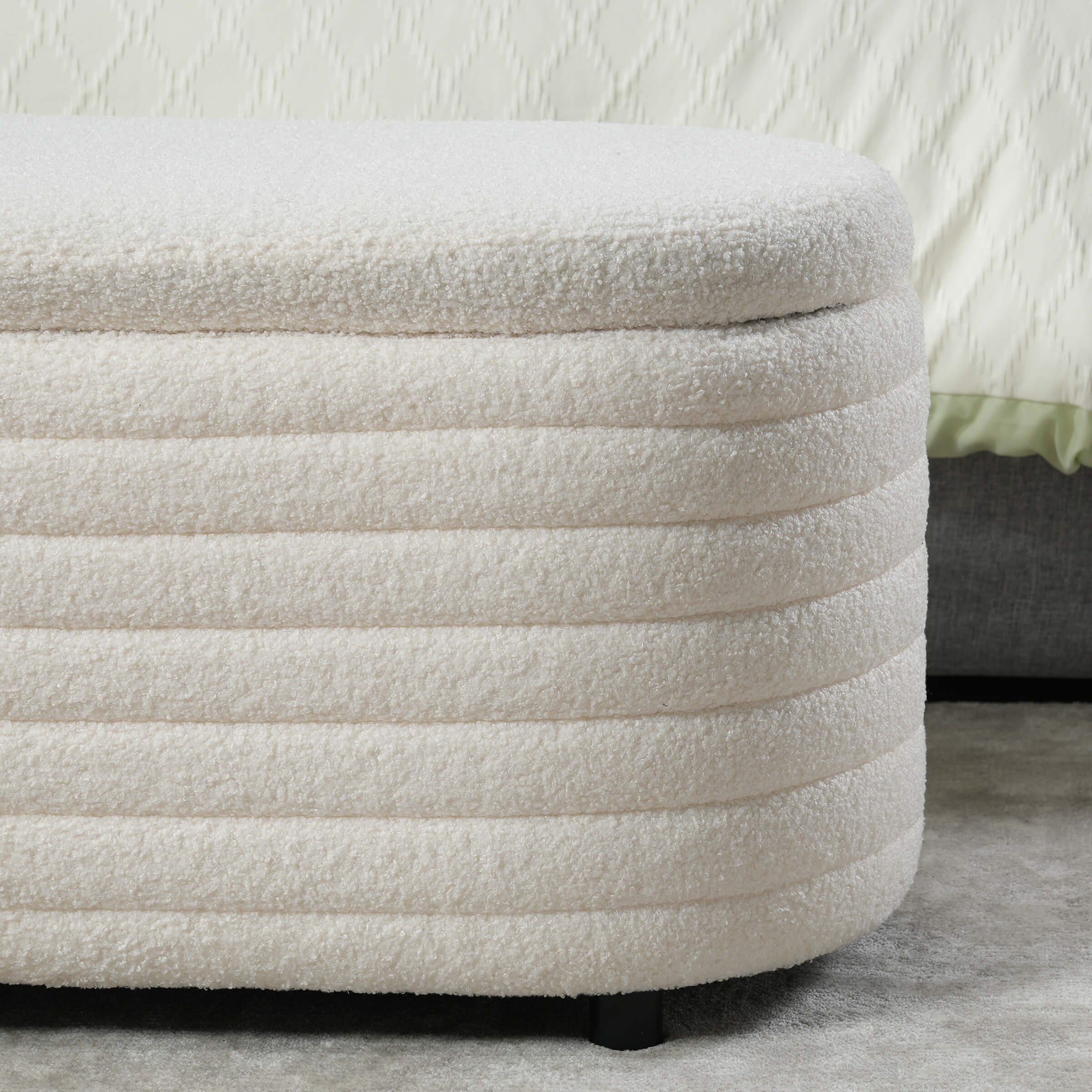 45" Comfy Upholstered Storage Bench - 2436BH - Image 6