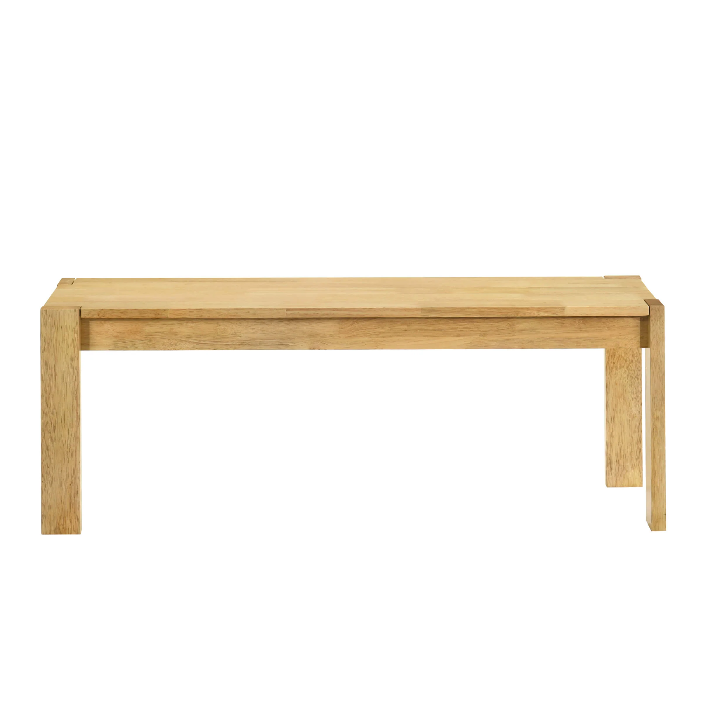 47"L Solid Wood Narrow Farmhouse Dining Bench - 0001BH - Image 14