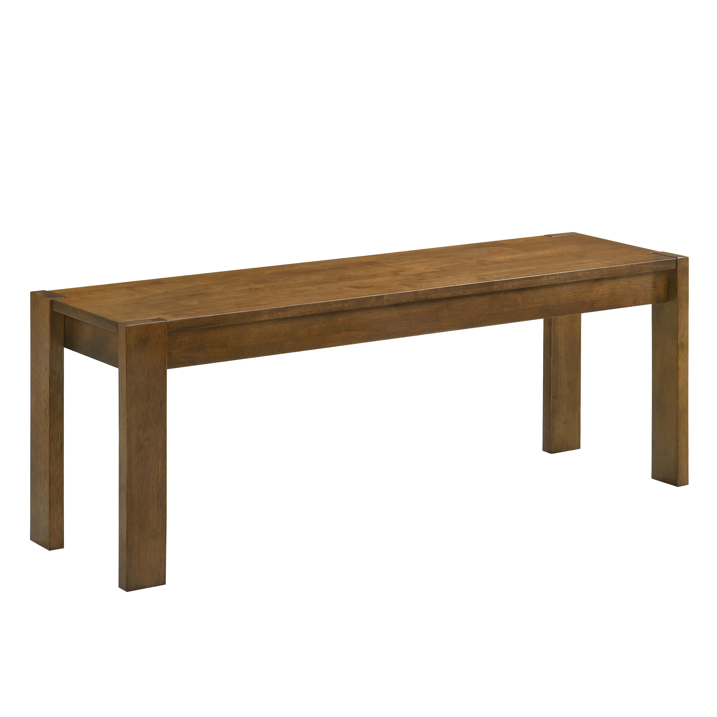 47"L Solid Wood Narrow Farmhouse Dining Bench - 0001BH - Image 20