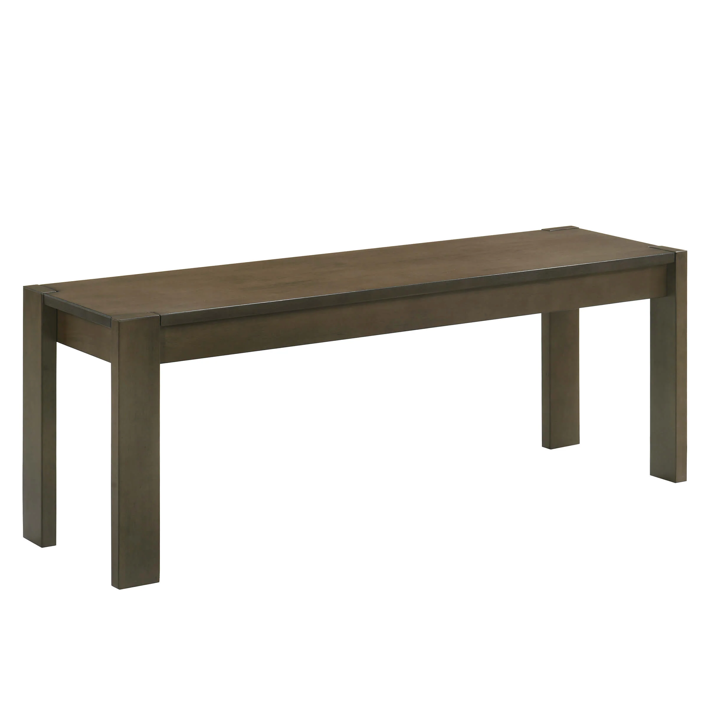 47"L Solid Wood Narrow Farmhouse Dining Bench - 0001BH - Image 5