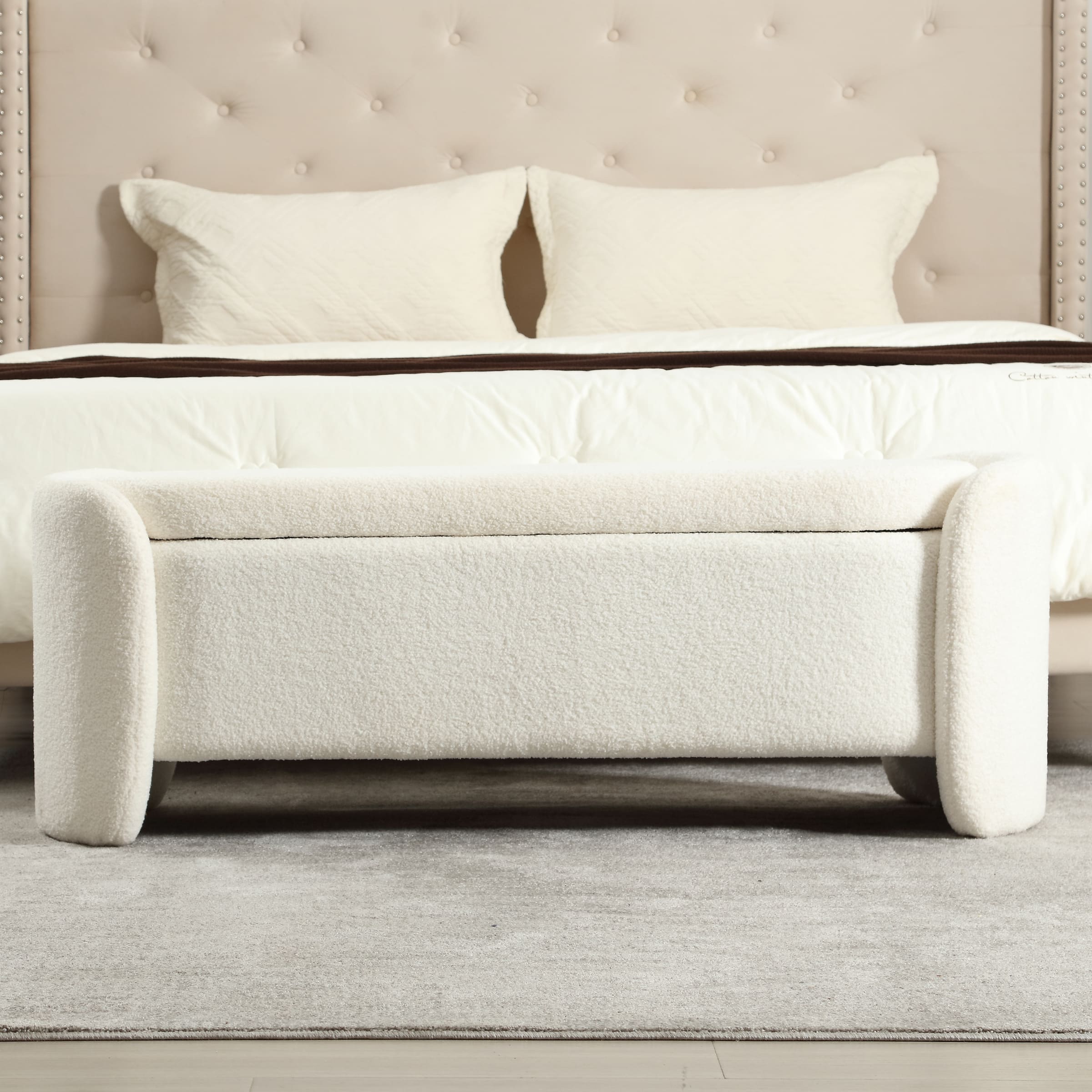 50"W Sherpa Storage Bench End of Bed - 30159BH - Image 10
