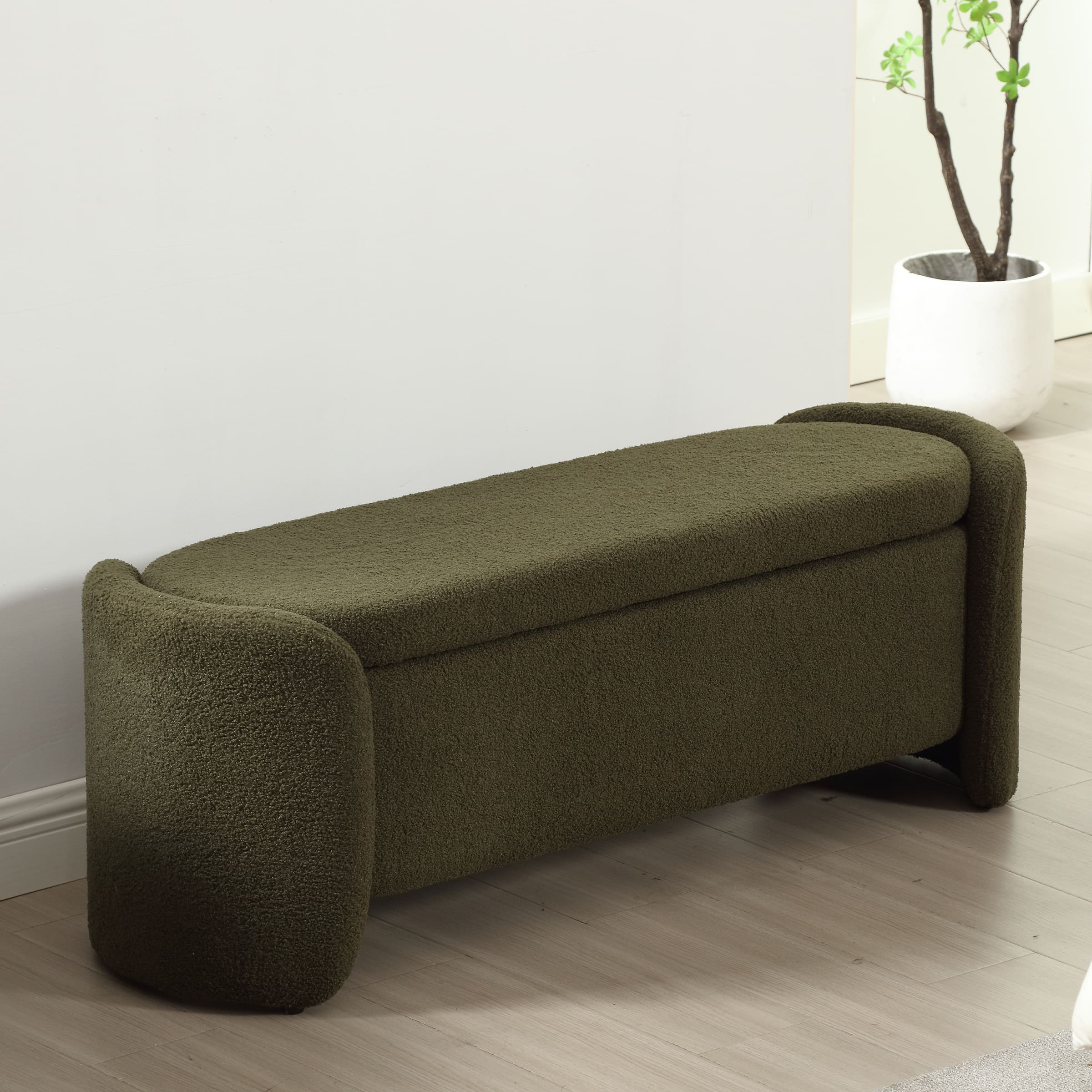 50"W Sherpa Storage Bench End of Bed - 30159BH - Image 4