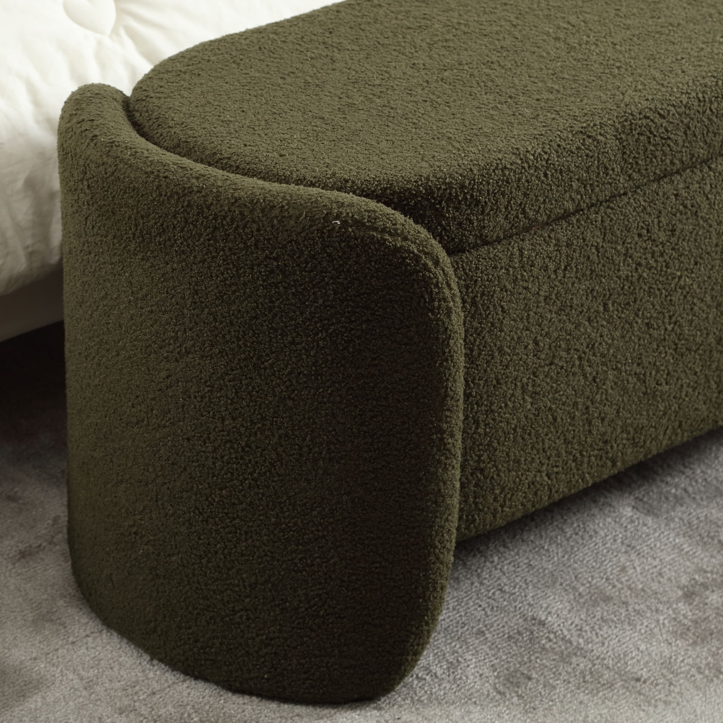 50"W Sherpa Storage Bench End of Bed - 30159BH - Image 6