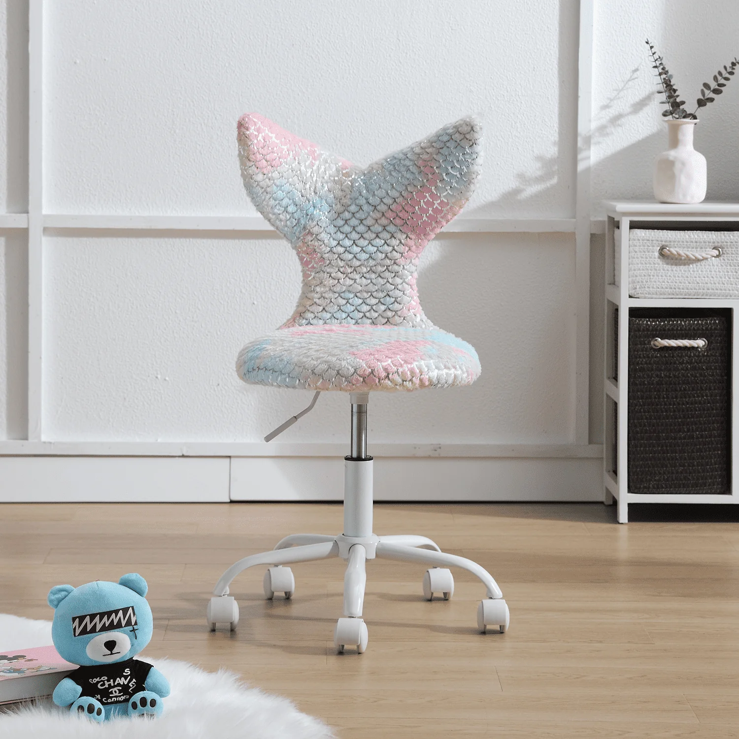 Adjustable Swivel Mermaid Back Kids Chair 1 PCS - 1722KC - Image 20