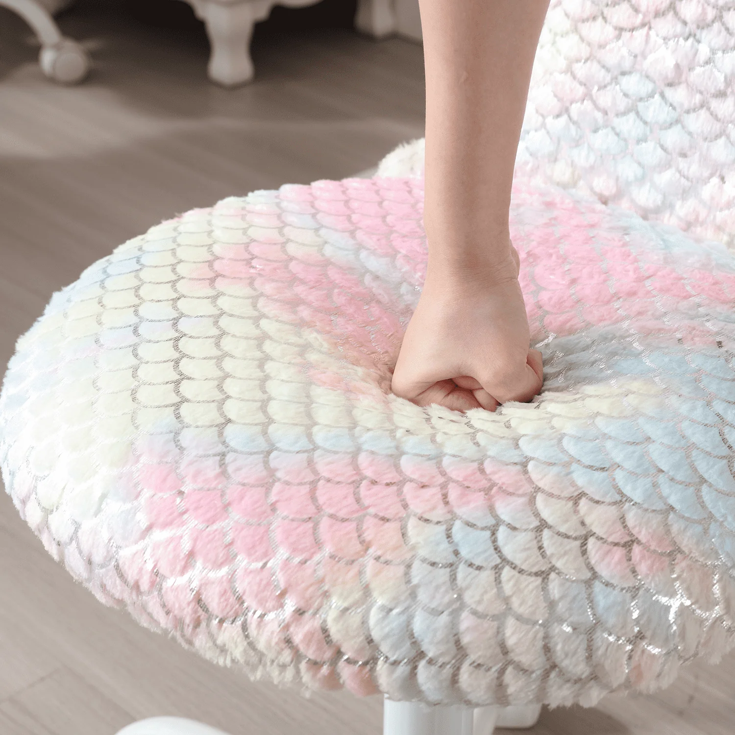 Adjustable Swivel Mermaid Back Kids Chair 1 PCS - 1722KC - Image 21