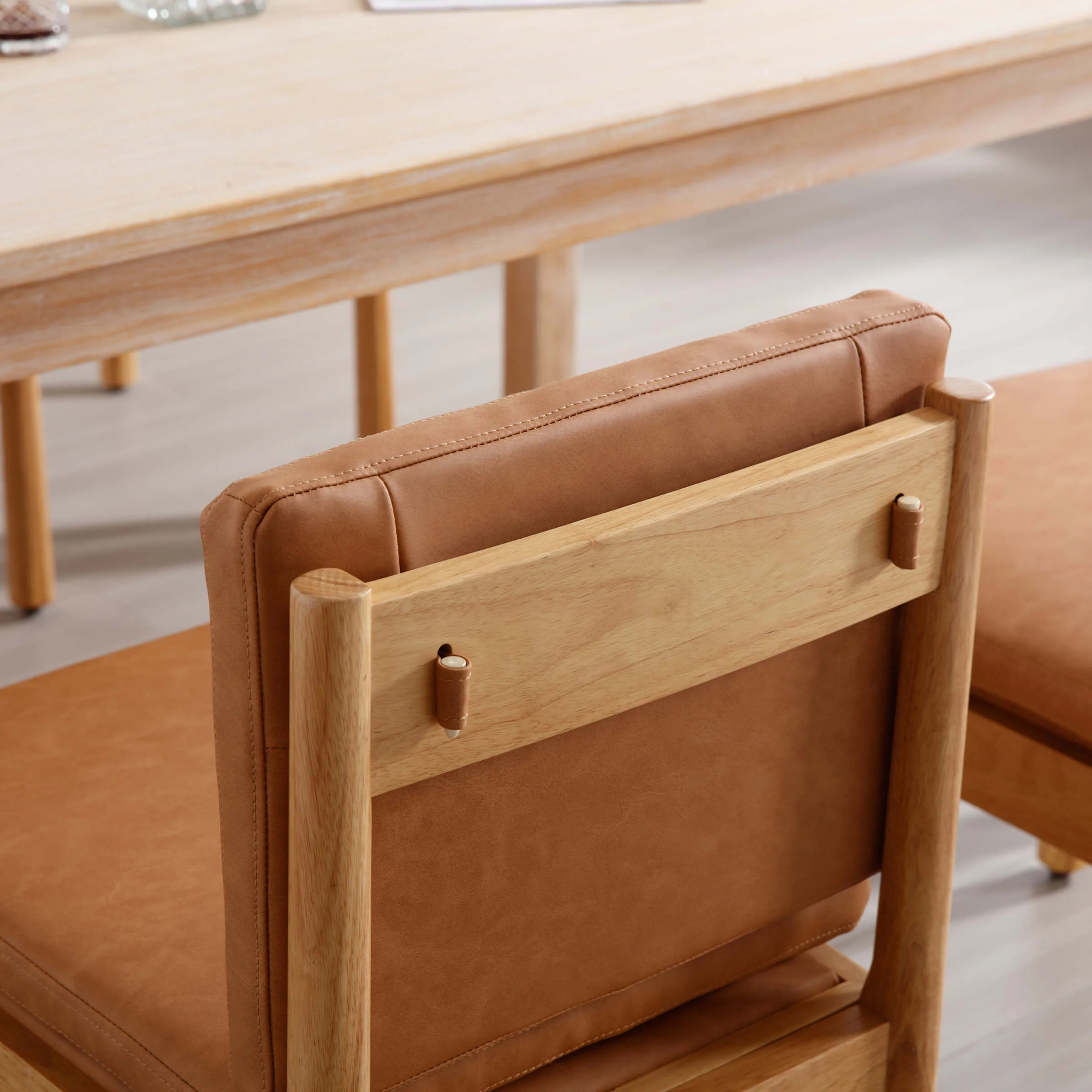 Armless Wood Dining Chairs Set of 2 - 1965DC - Image 32