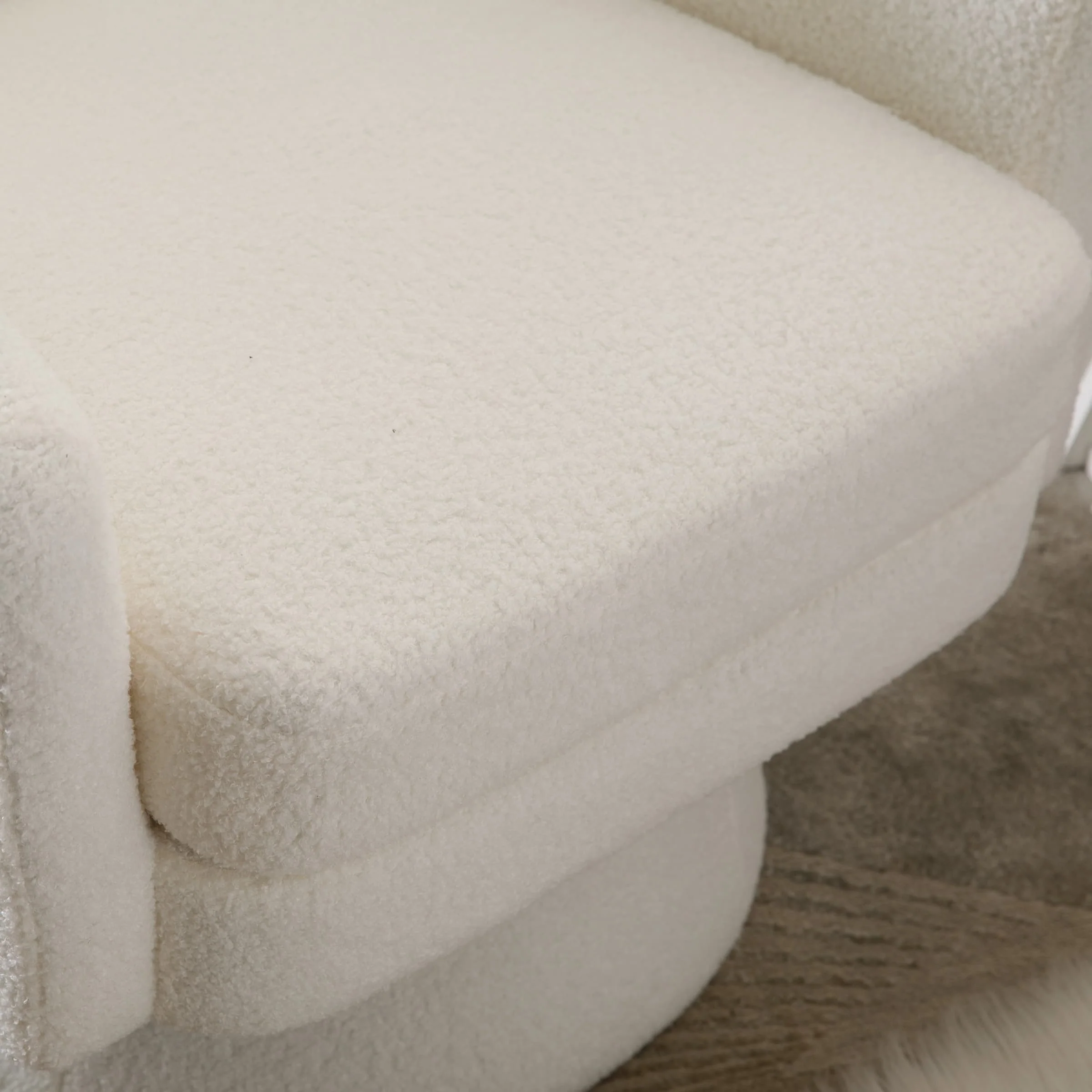 Barrel Swivel Accent Chair 1 PCS - 3057AC - Image 12