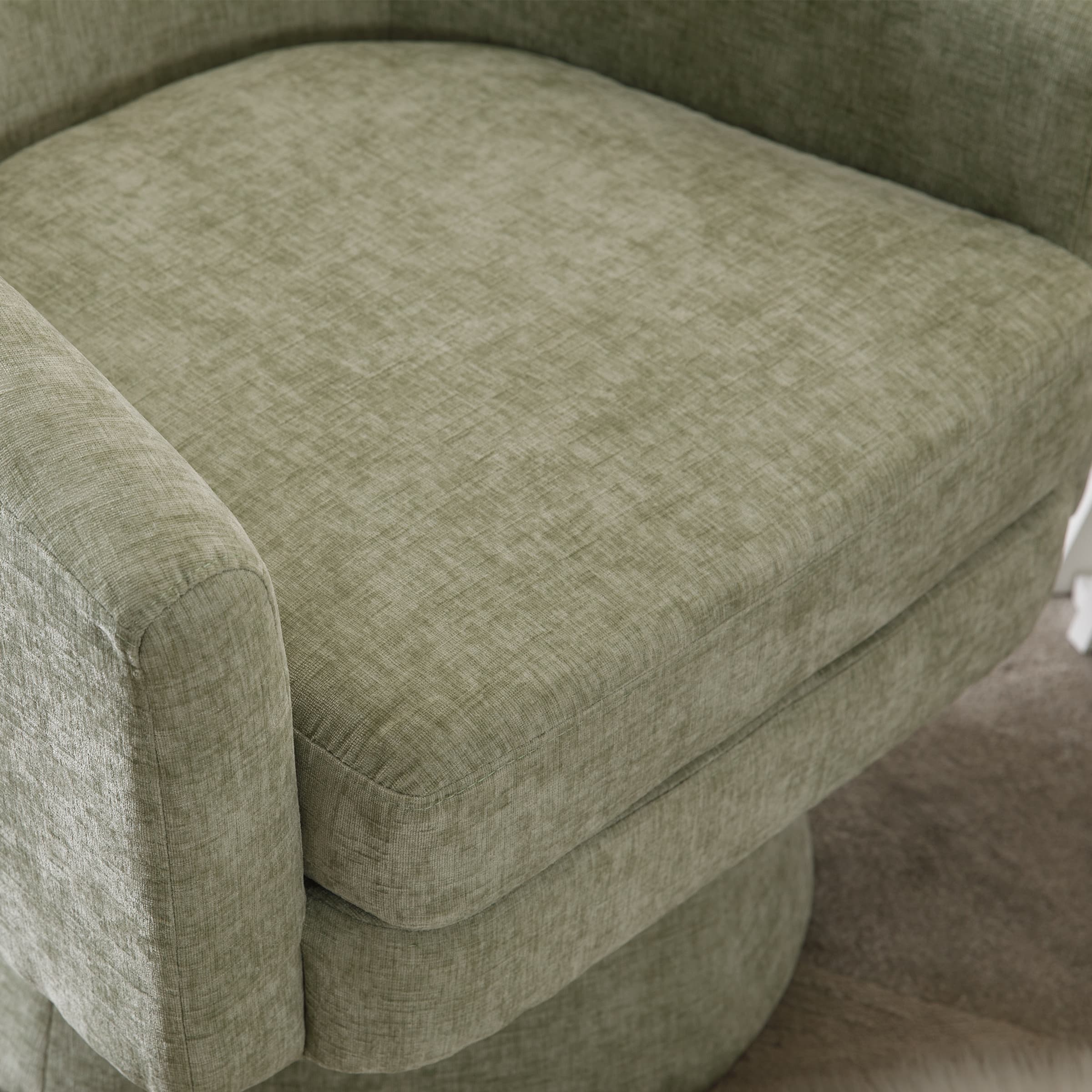 Barrel Swivel Accent Chair 1 PCS - 3057AC - Image 5