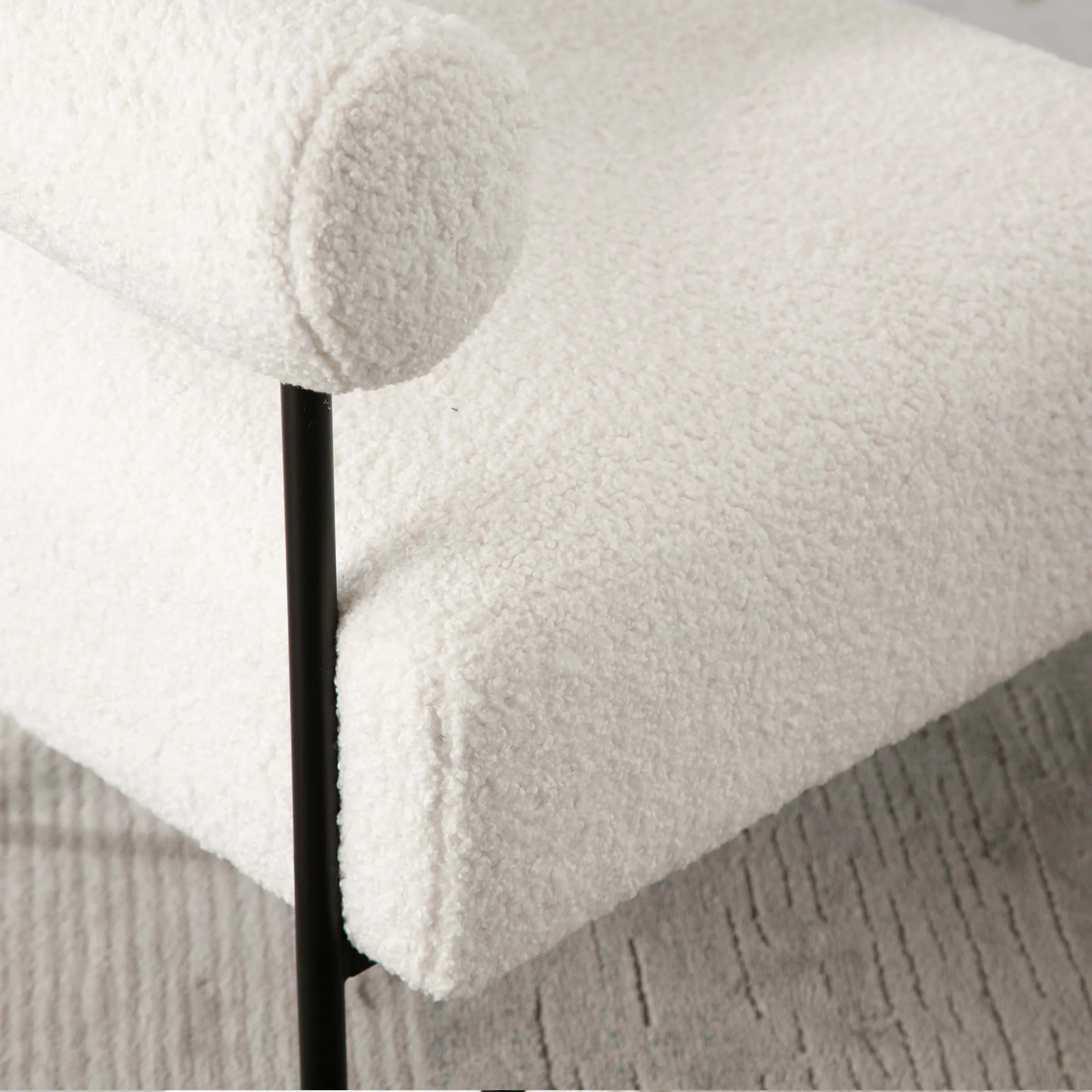 C-shaped Back Accent Chair 1 PCS - 10080AC - Image 13