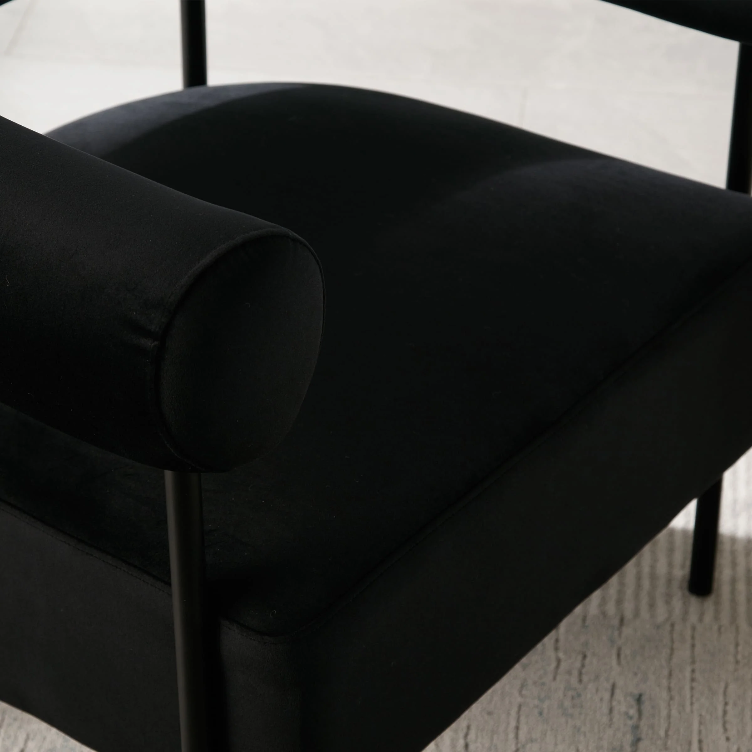 C-shaped Back Accent Chair 1 PCS - 10080AC - Image 6