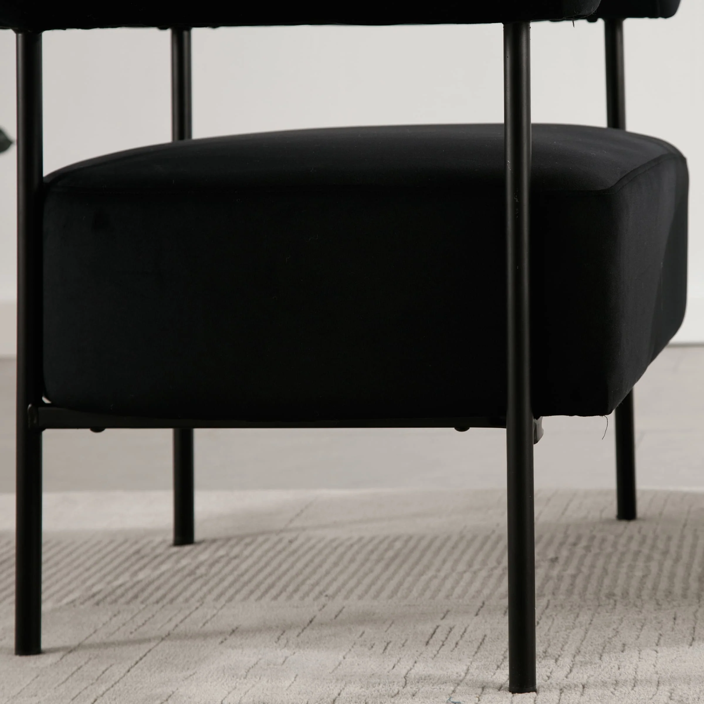 C-shaped Back Accent Chair 1 PCS - 10080AC - Image 7
