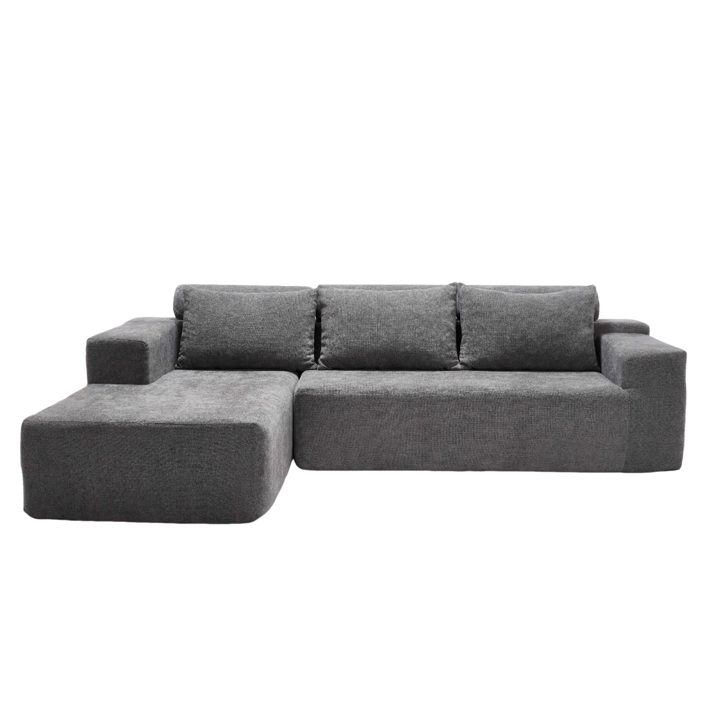 Chenille Cloud Couch L-Shaped Sofa with Left Chaise - XXX20SF - Image 9