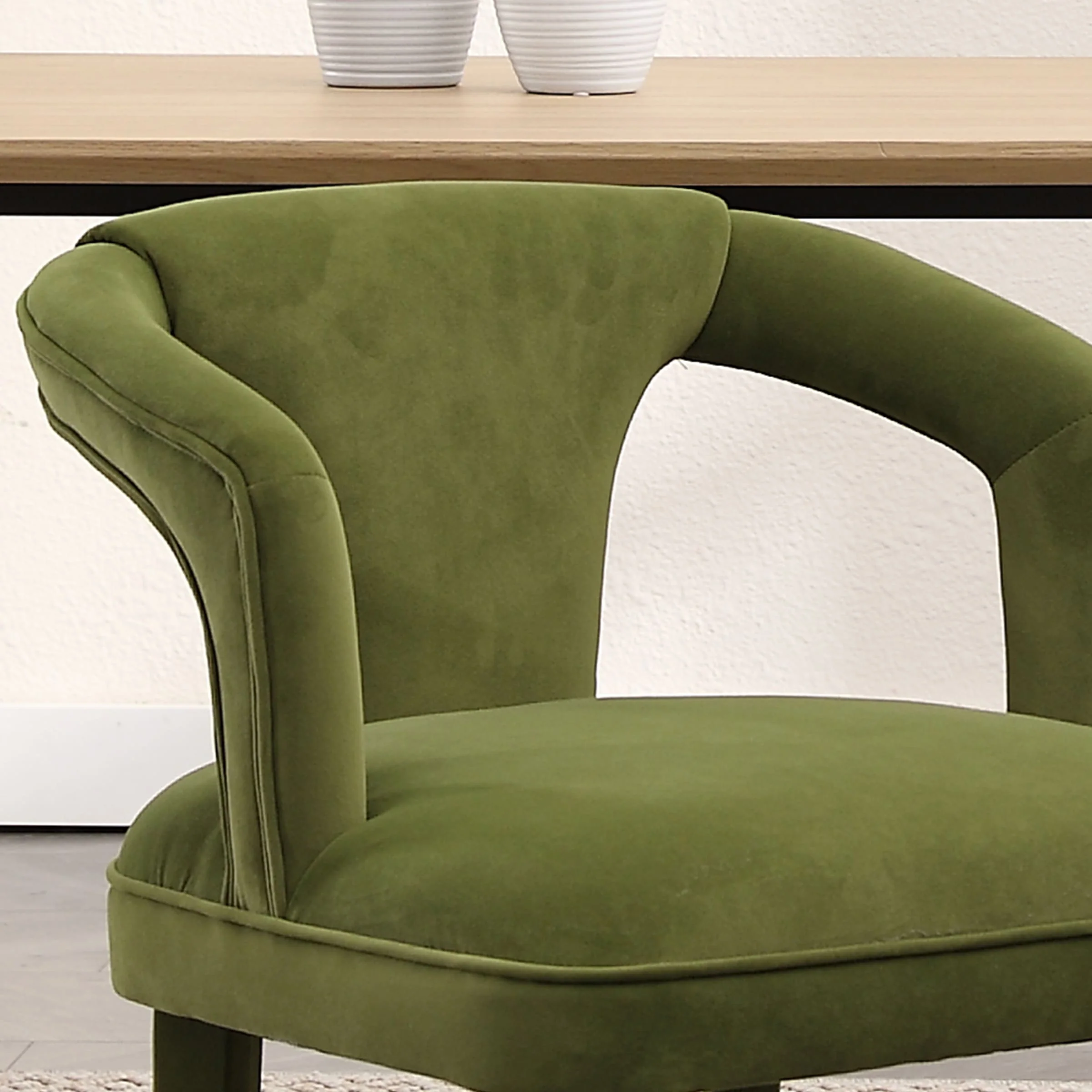 Barrel Back Dining Room Chairs Set of 2 - 10030DC - Image 5