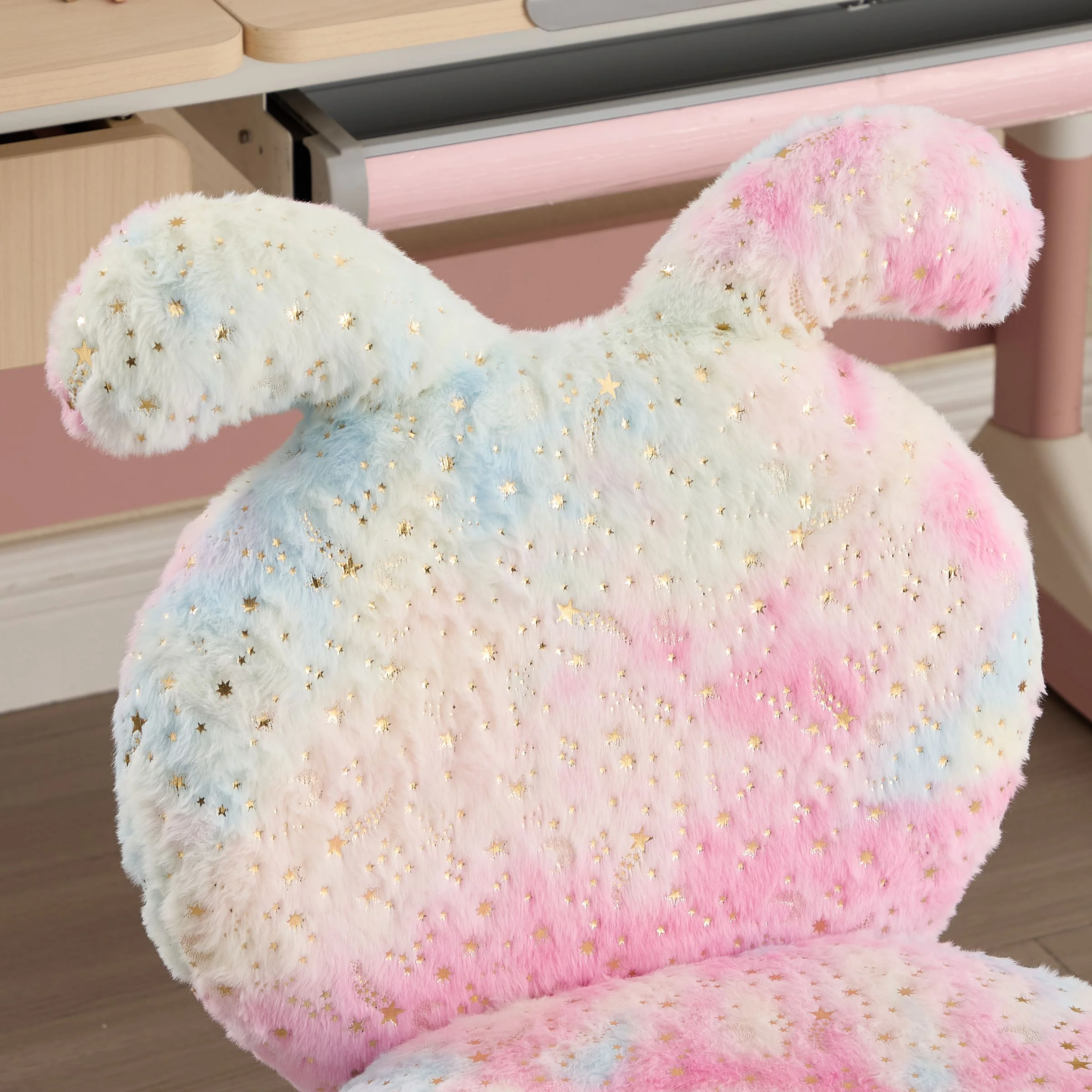 Cute Bunny Ear Backrest Kids Desk Chairs - 4001KC - Image 5