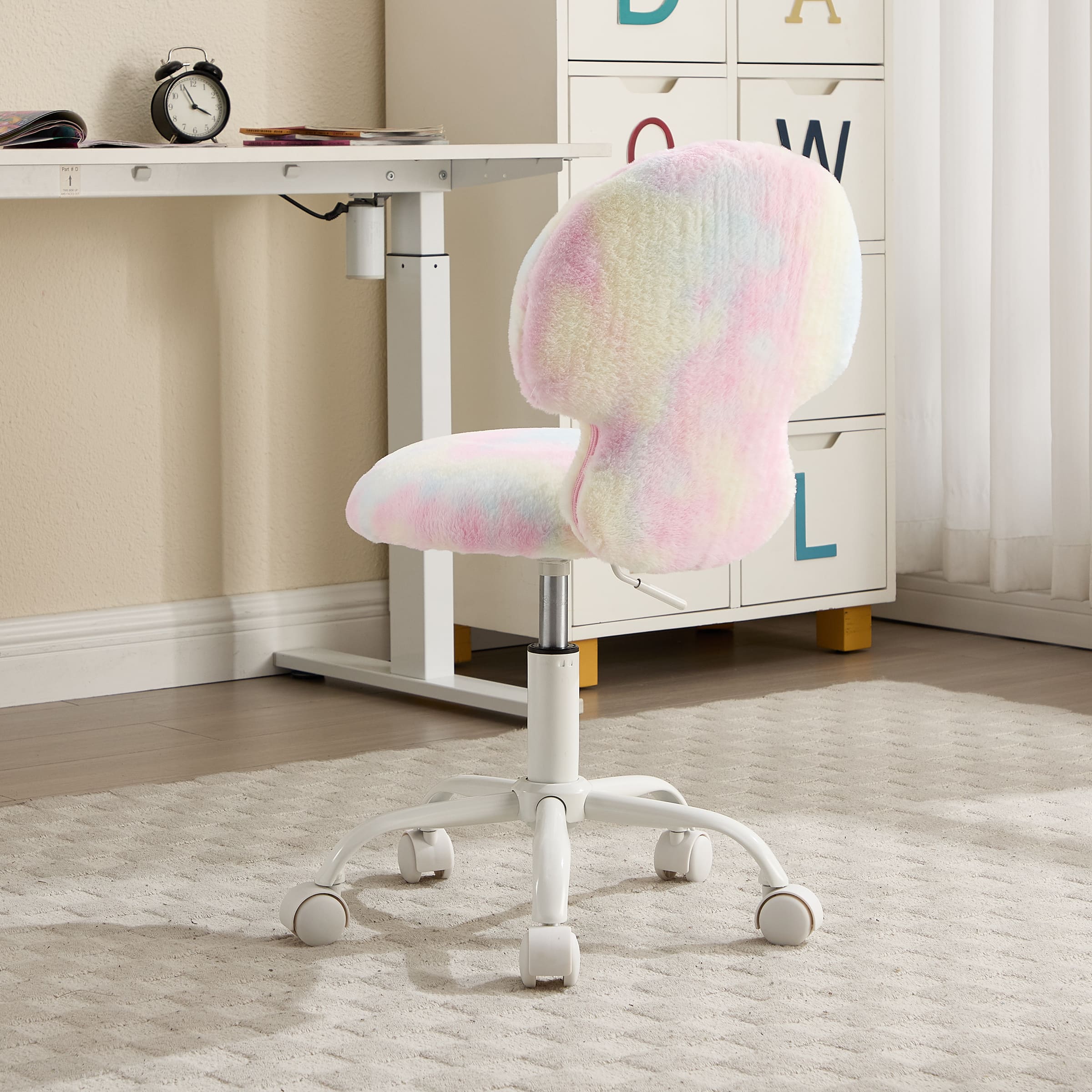 Cute Mushroom Ear Backrest Kids Desk Chairs - 4009KC - Image 3