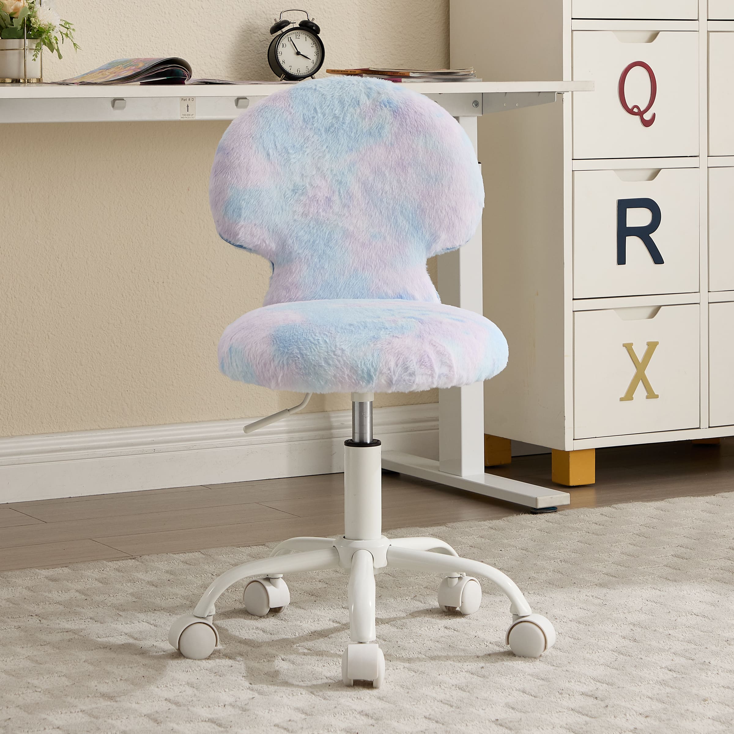 Cute Mushroom Ear Backrest Kids Desk Chairs - 4009KC - Image 9