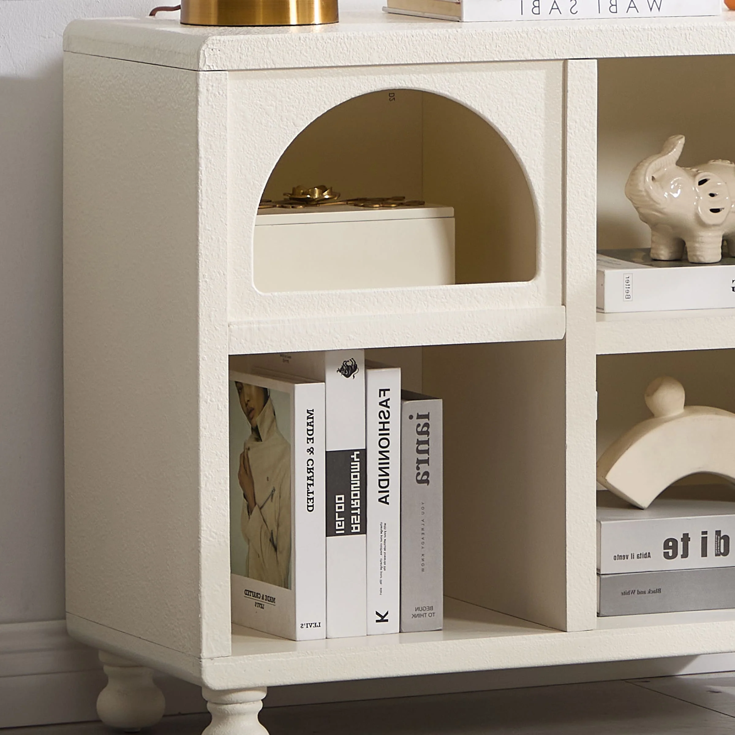 Hollow Display Cabinet with Irregular Door - 41538&41539CB - Image 20