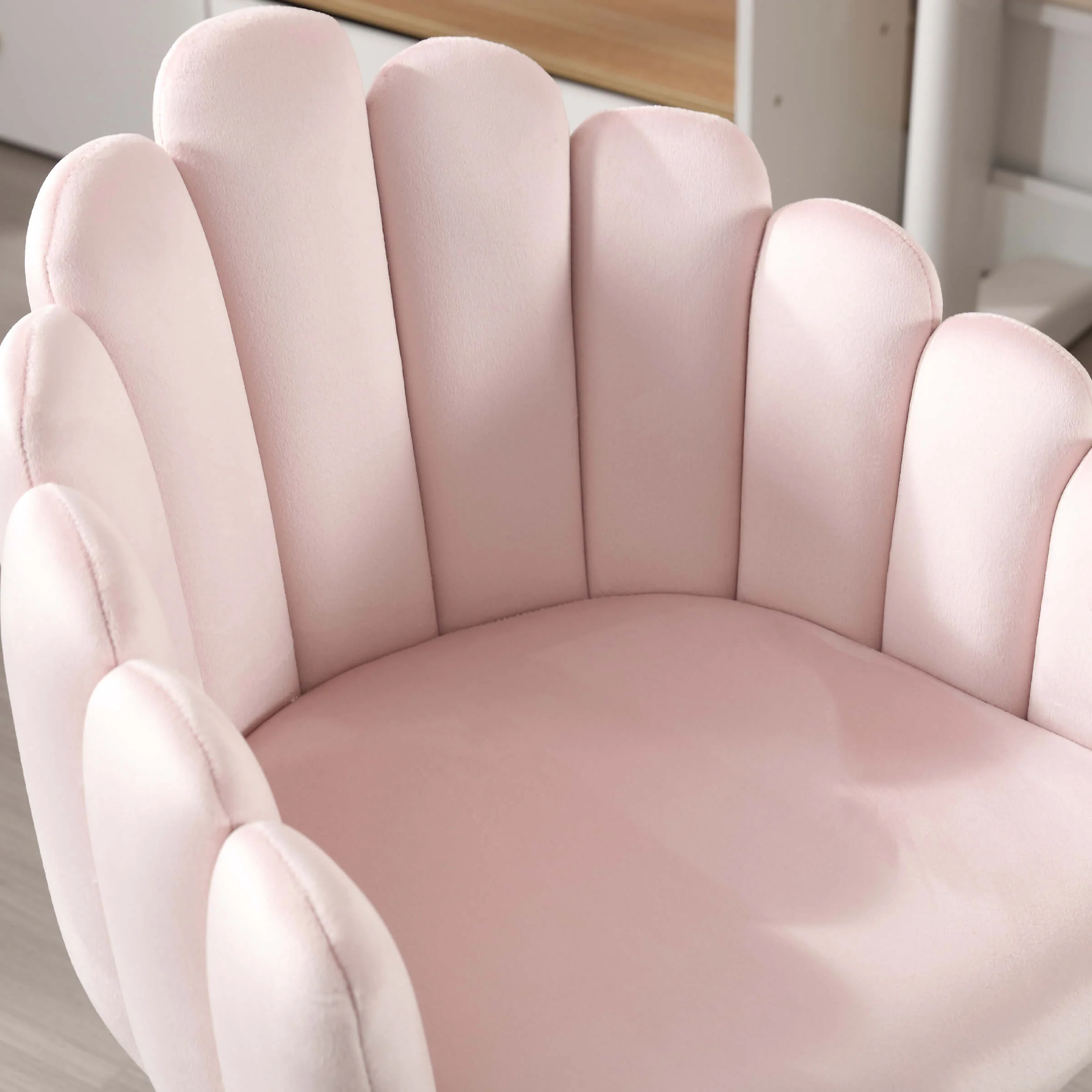 Kids Cute Shell Shaped Swivel Adjustable Desk Chair 1 PCS - X403KC - Image 5