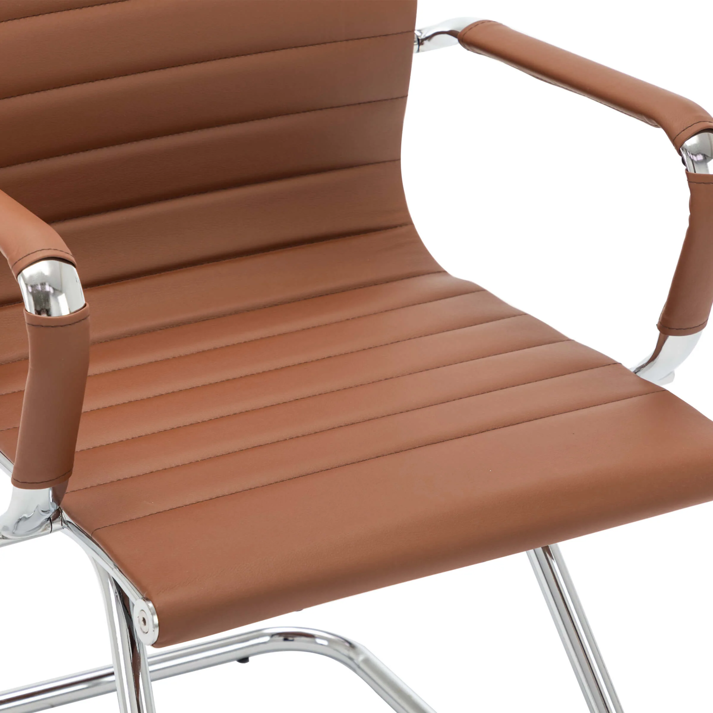 Leather Office Guest Chair Set of 2 - X401OC - Image 37