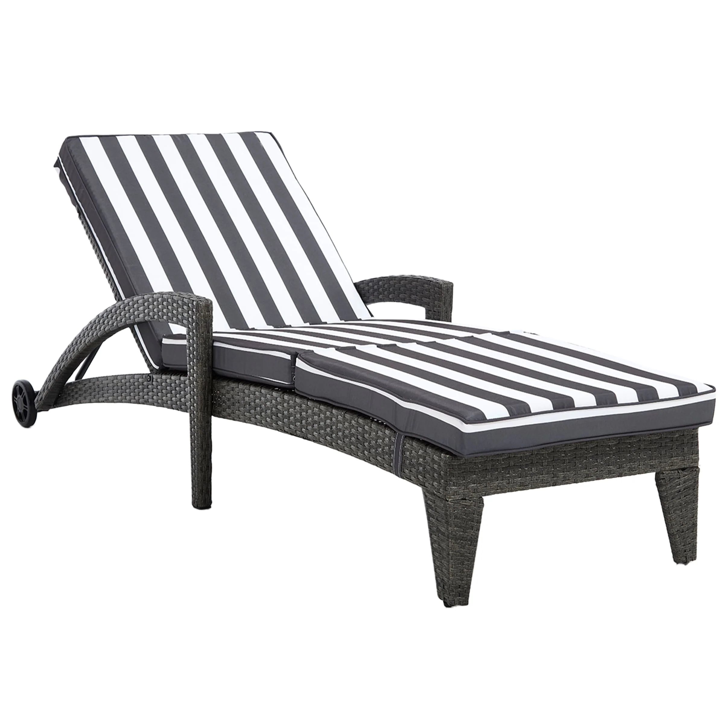 Lounge Outdoor Chairs with Wheels Set of 2 - 2401RO - Image 21