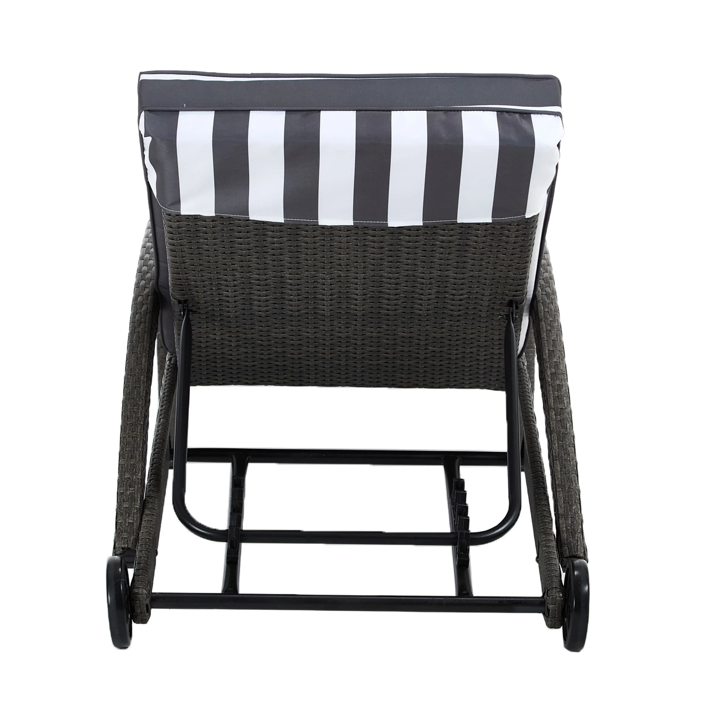 Lounge Outdoor Chairs with Wheels Set of 2 - 2401RO - Image 24