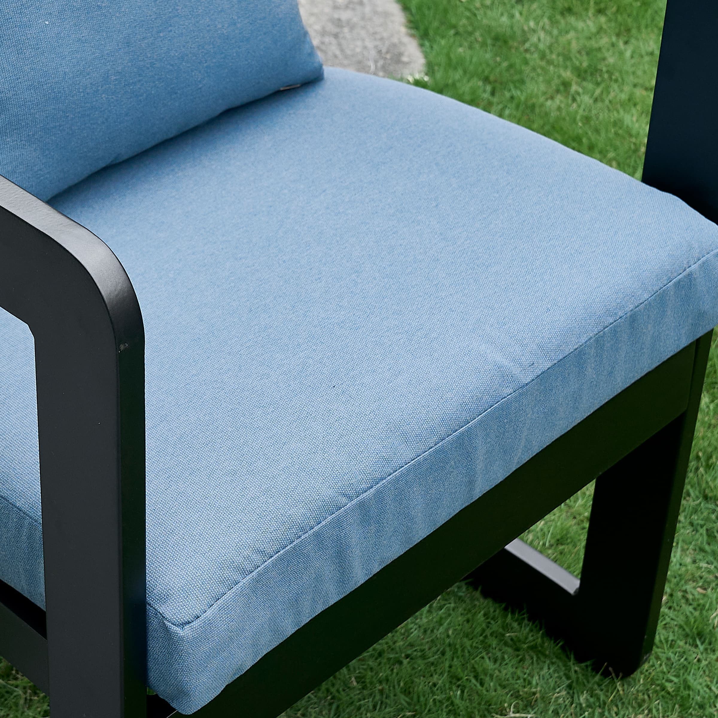 Metal Frame Outdoor Chairs Set of 2 - 2063DC - Image 11