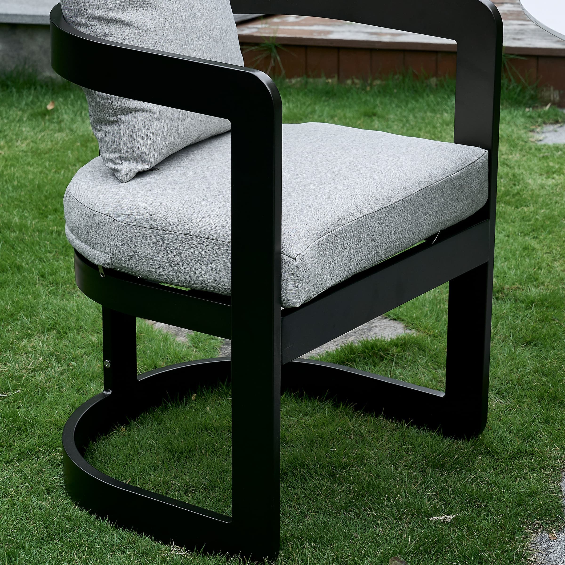 Metal Frame Outdoor Chairs Set of 2 - 2063DC - Image 18