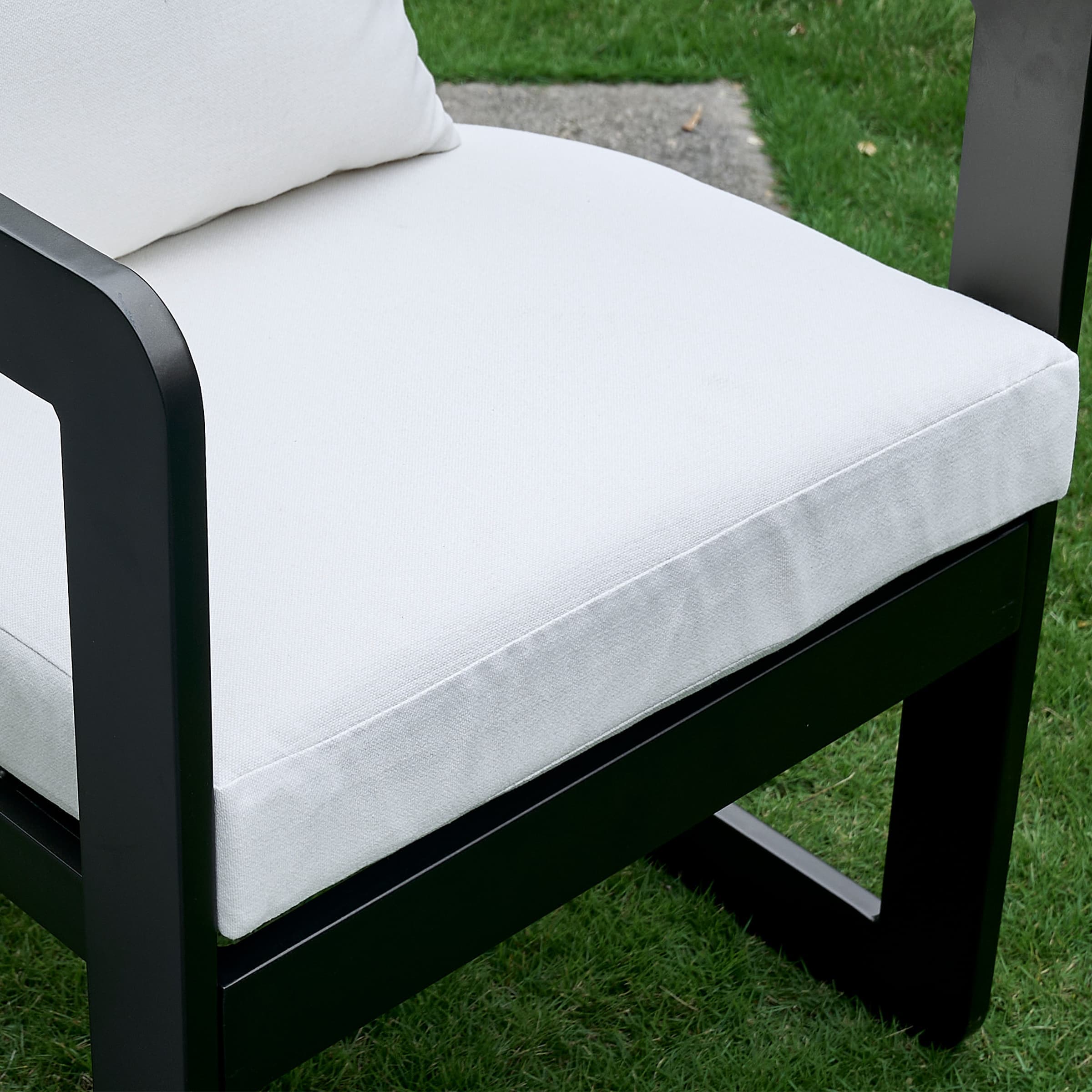 Metal Frame Outdoor Chairs Set of 2 - 2063DC - Image 5