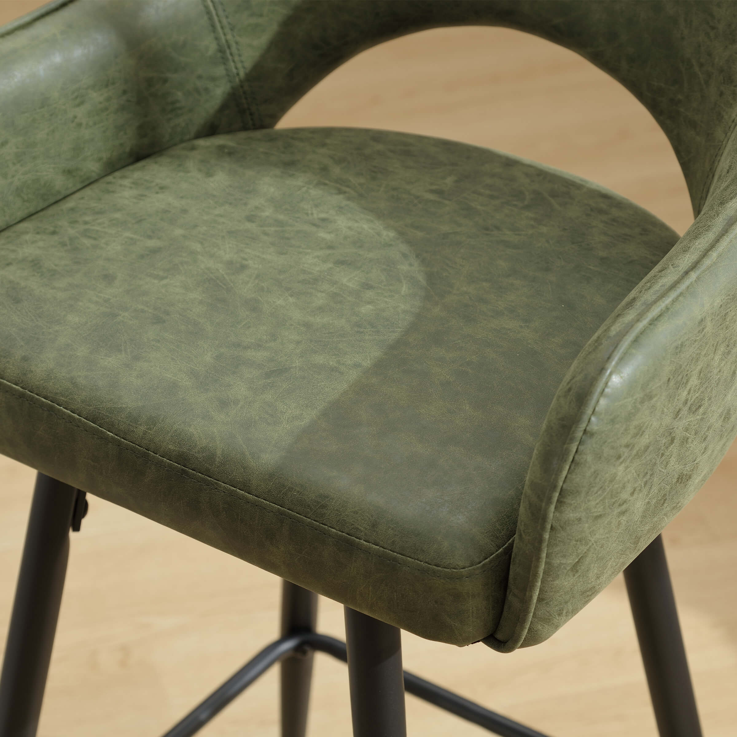 27"H Swivel Upholstered Counter Stools Set of 2 - 2310CS - Image 13