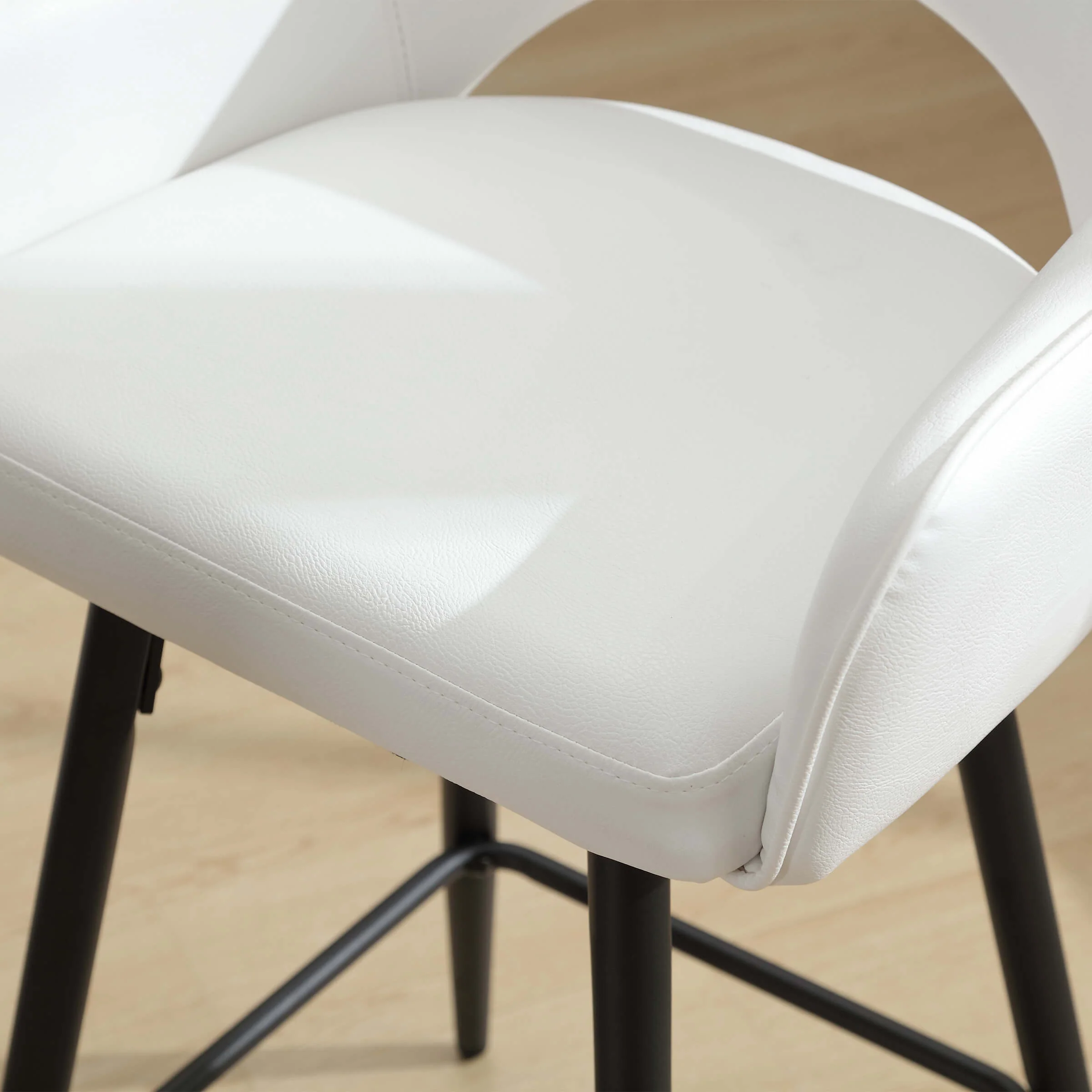 27"H Swivel Upholstered Counter Stools Set of 2 - 2310CS - Image 5