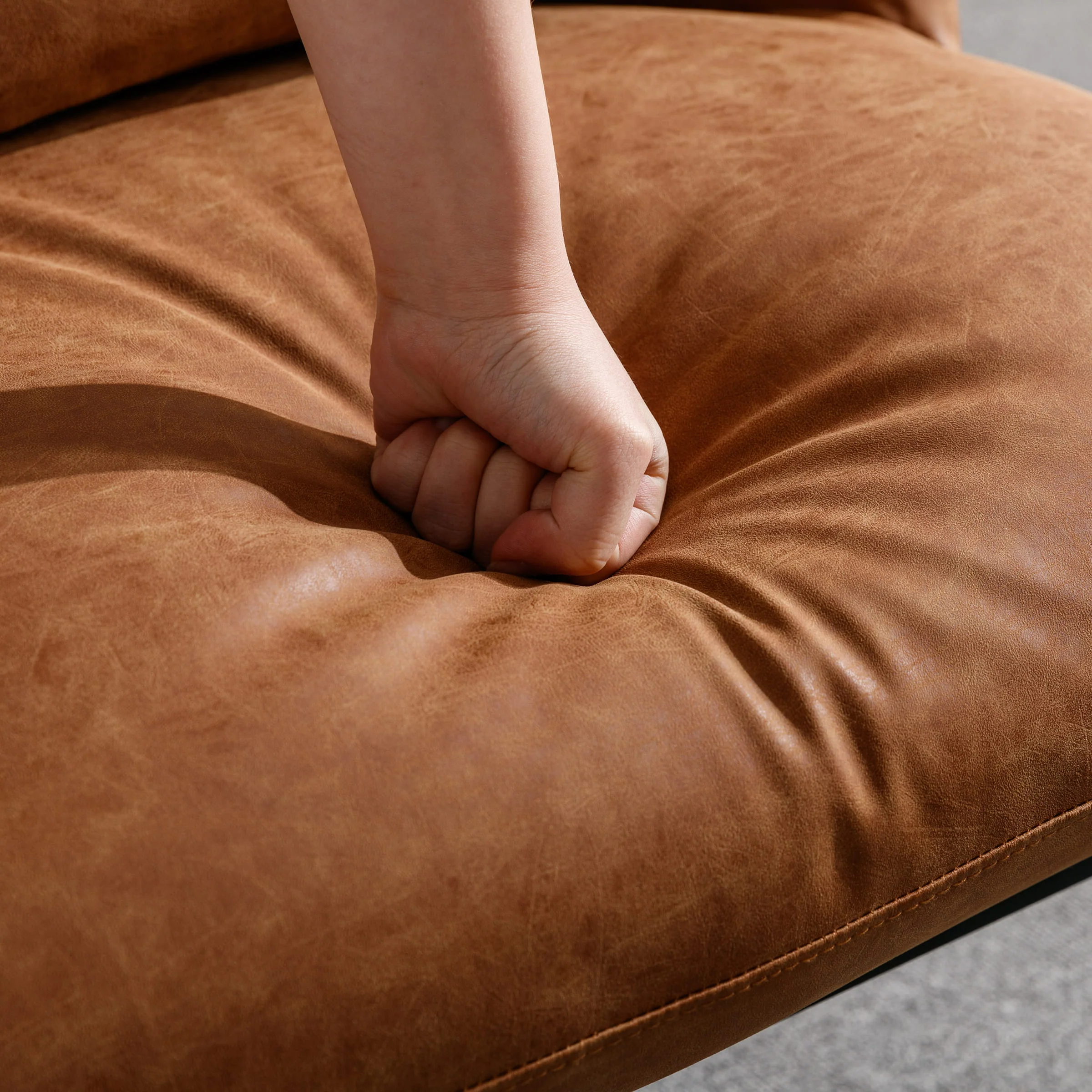 Modern Accent Chair with Lumbar Pillow 1 PCS -19040AC - Image 4