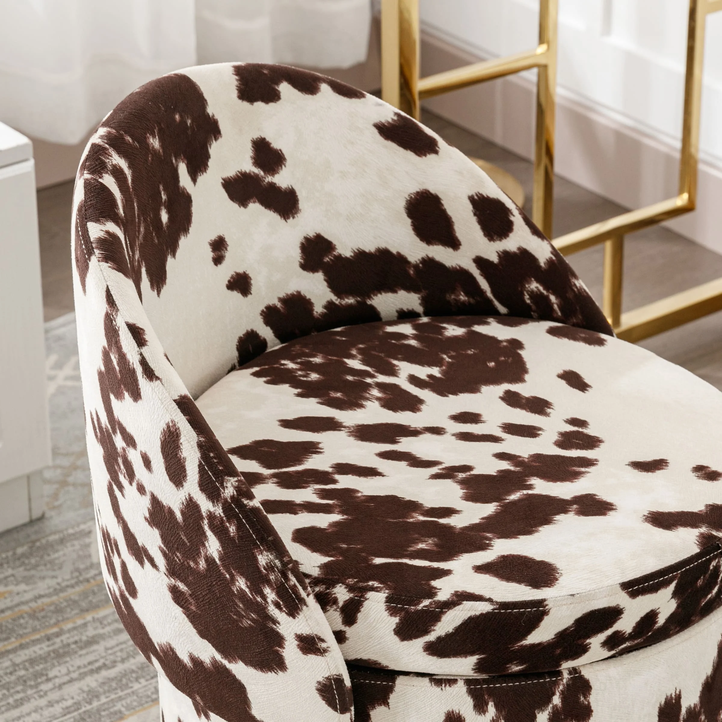 Modern Armless Swivel Storage Ottoman 1 PCS - 2307OT - Image 24