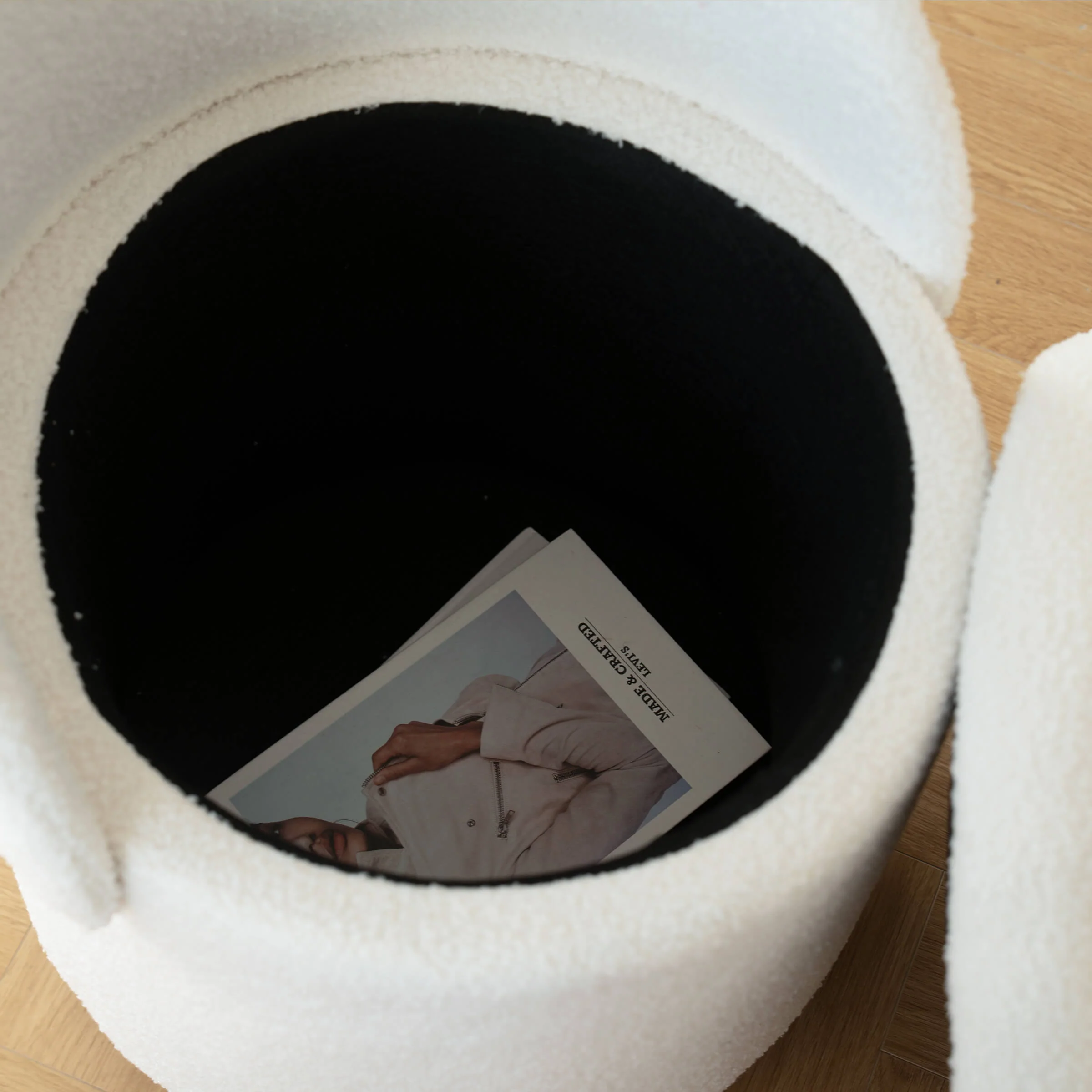 Modern Armless Swivel Storage Ottoman 1 PCS - 2307OT - Image 8