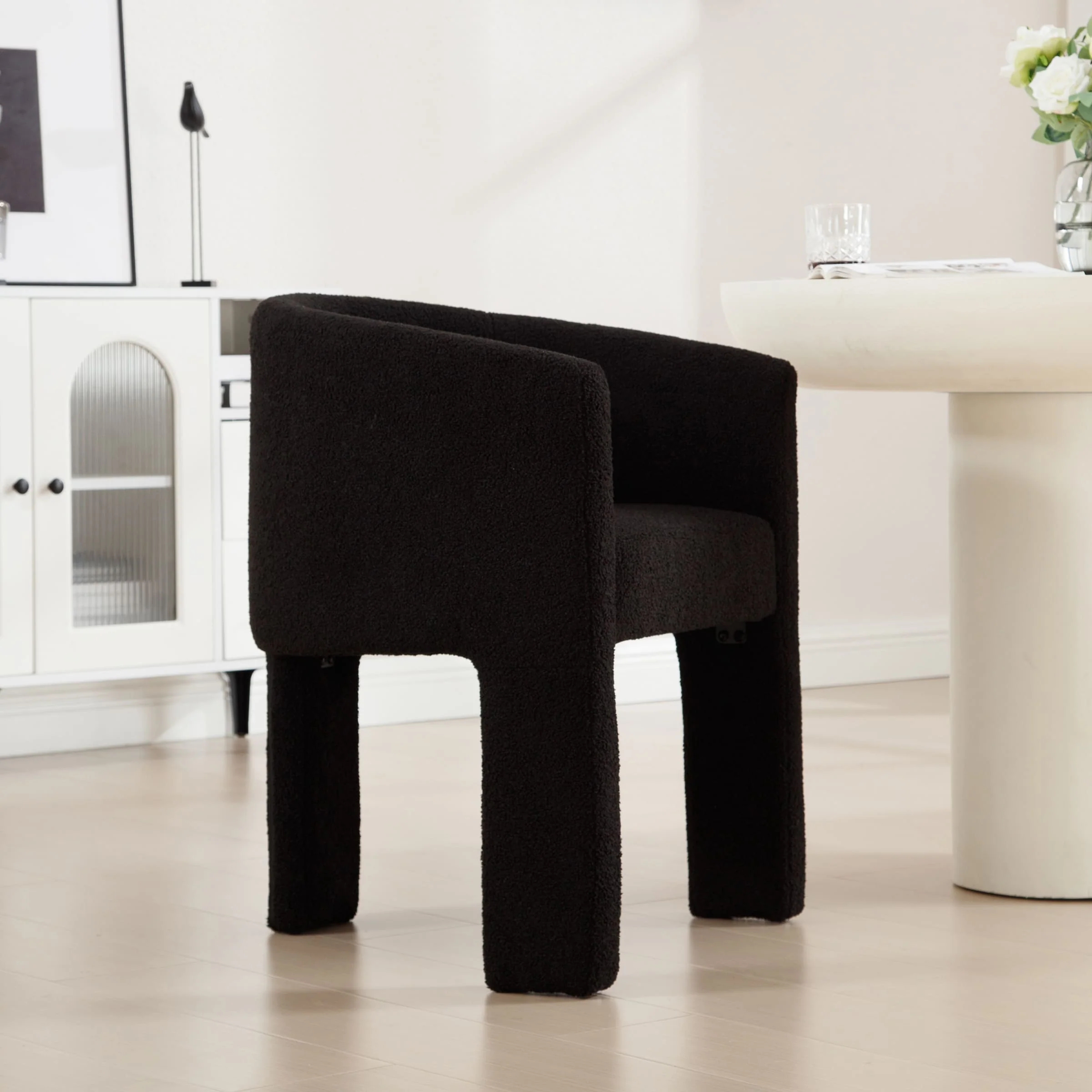 Modern Barrel Dining Chair 1 PCS - 55013DC - Image 10